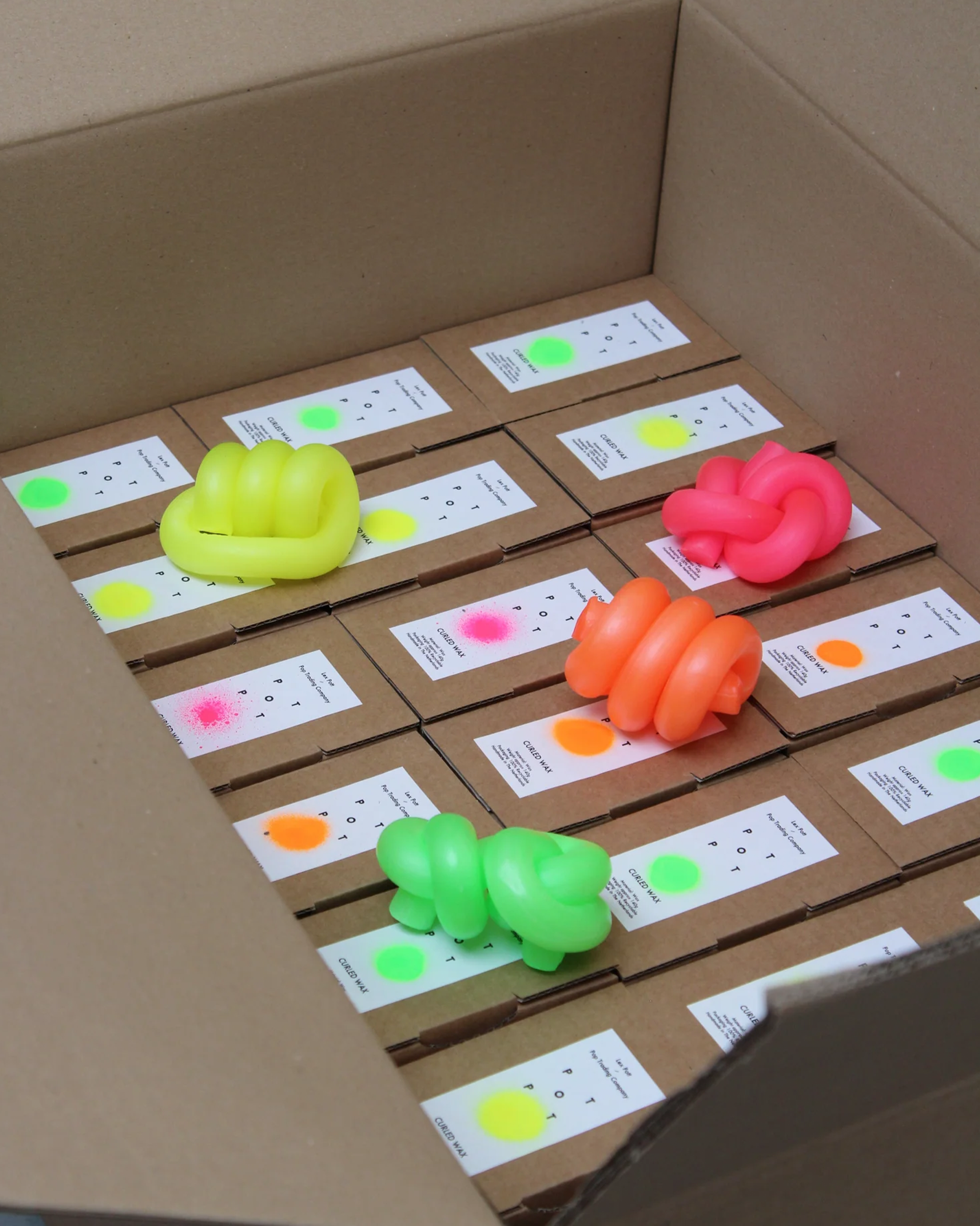 Pop Trading Co  Lex Pott Wax Orange