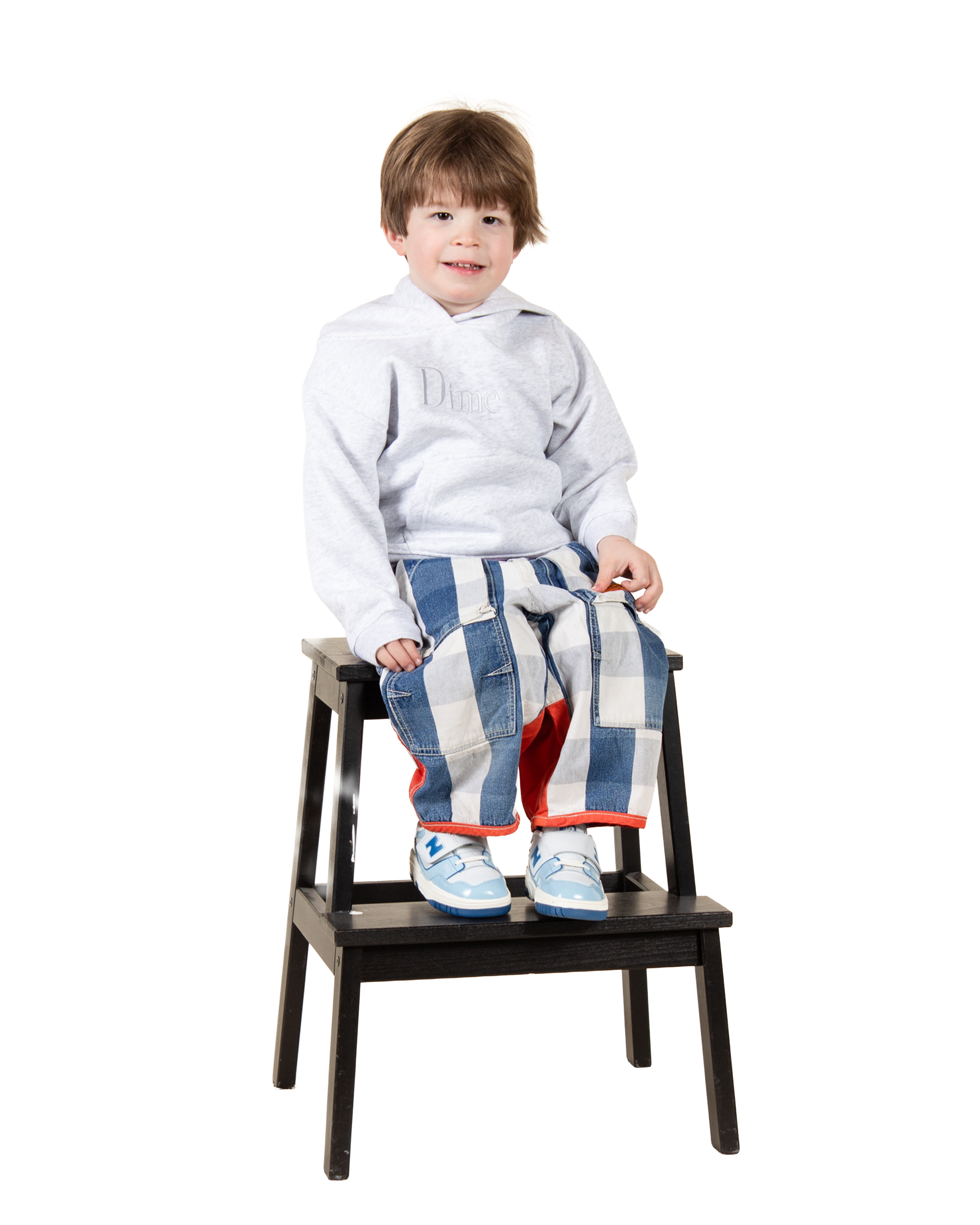 Dime KIDS Classic Logo Hoodie - Ash