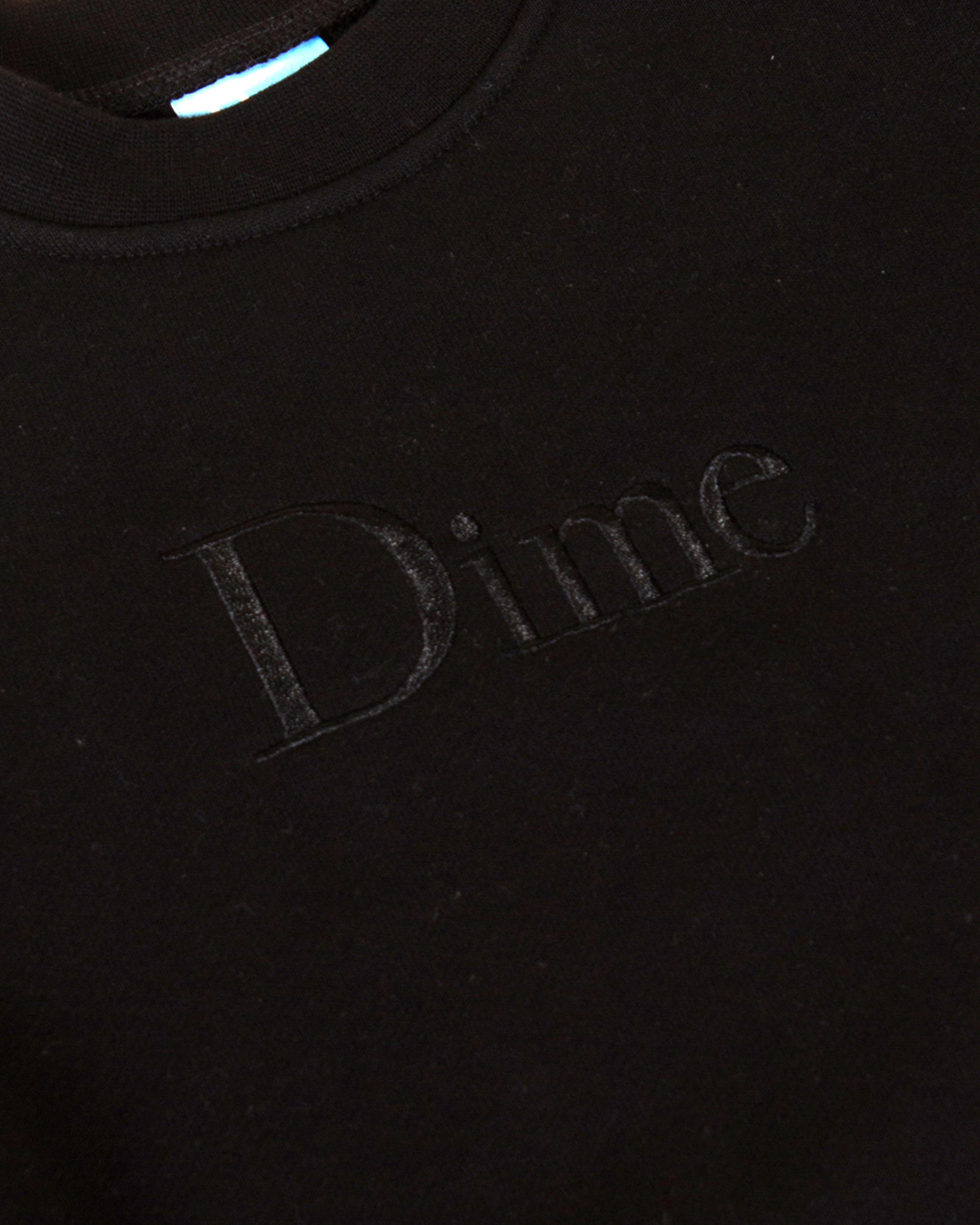 Dime KIDS Classic Logo Crewneck  - Black