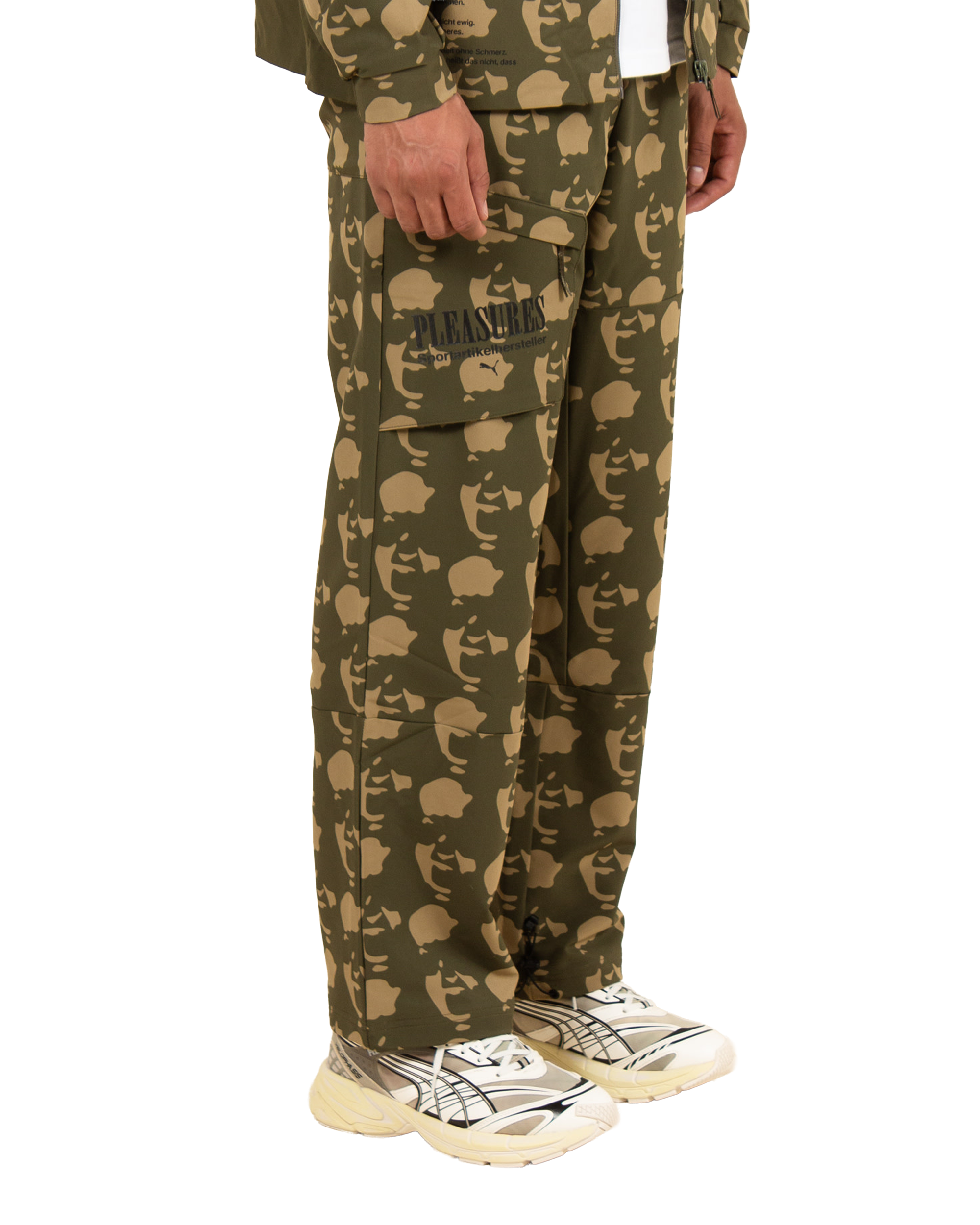 Puma X Pleasures Cargo Pants - Chocolate Chip