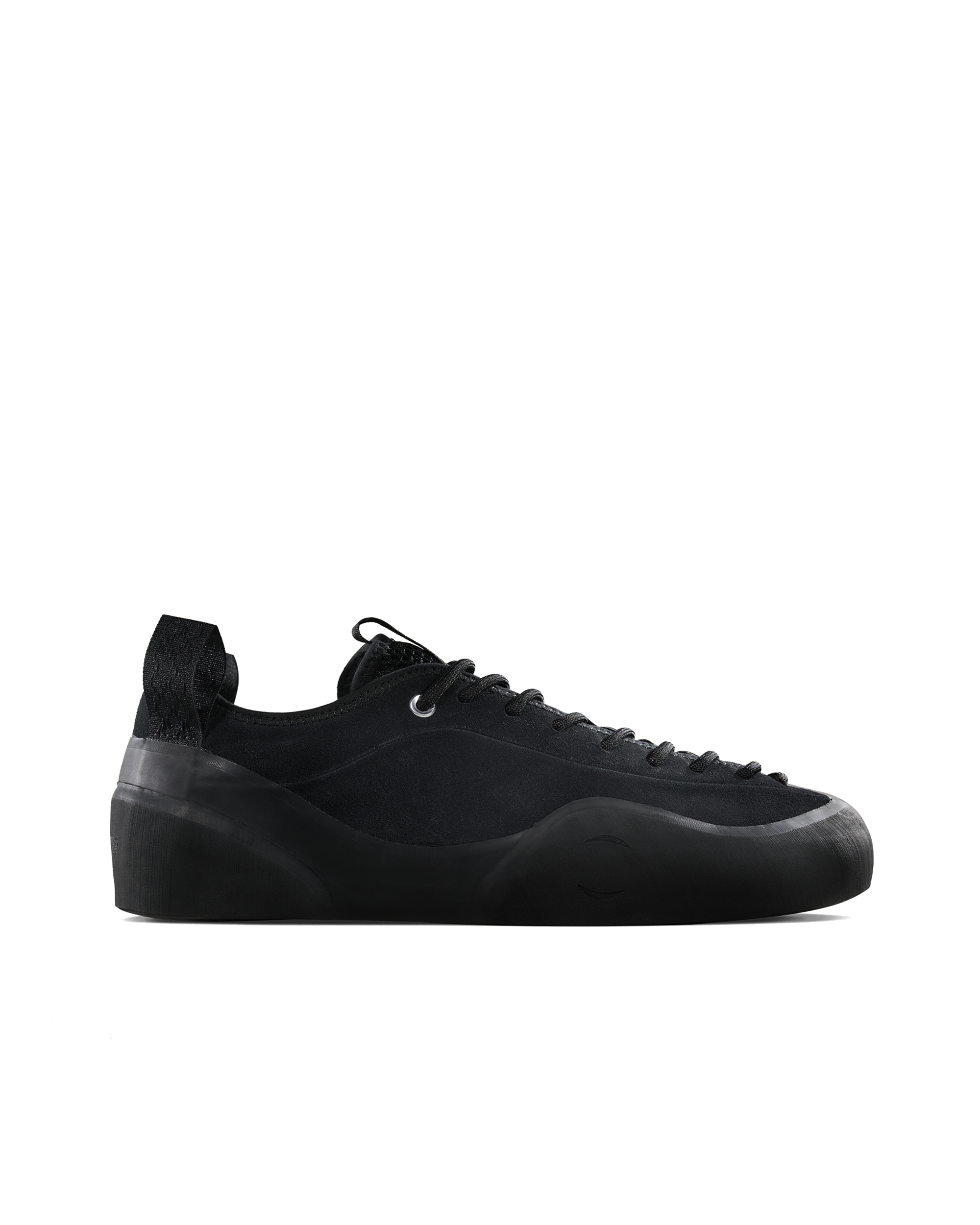 Village 1PM Leather Suede - Black/Natural Black