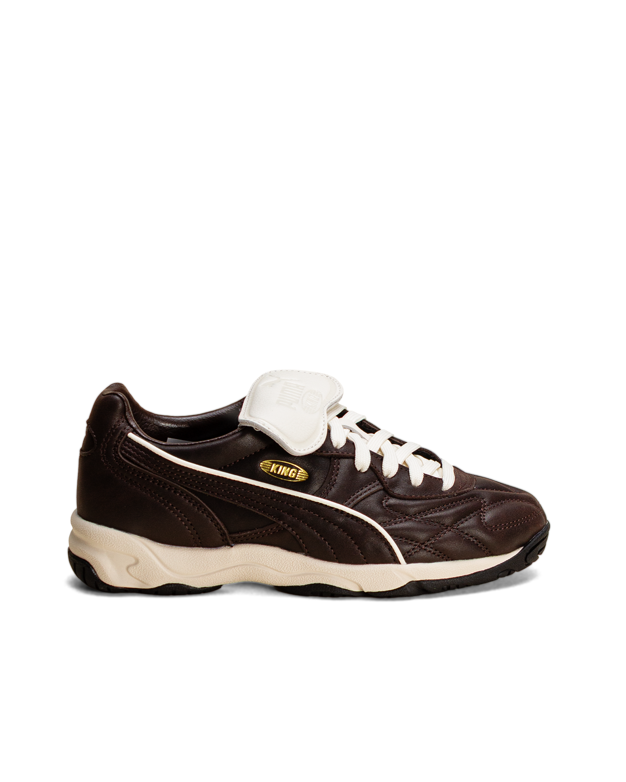 Puma King Indoor - Dark Chocolat/Warm White