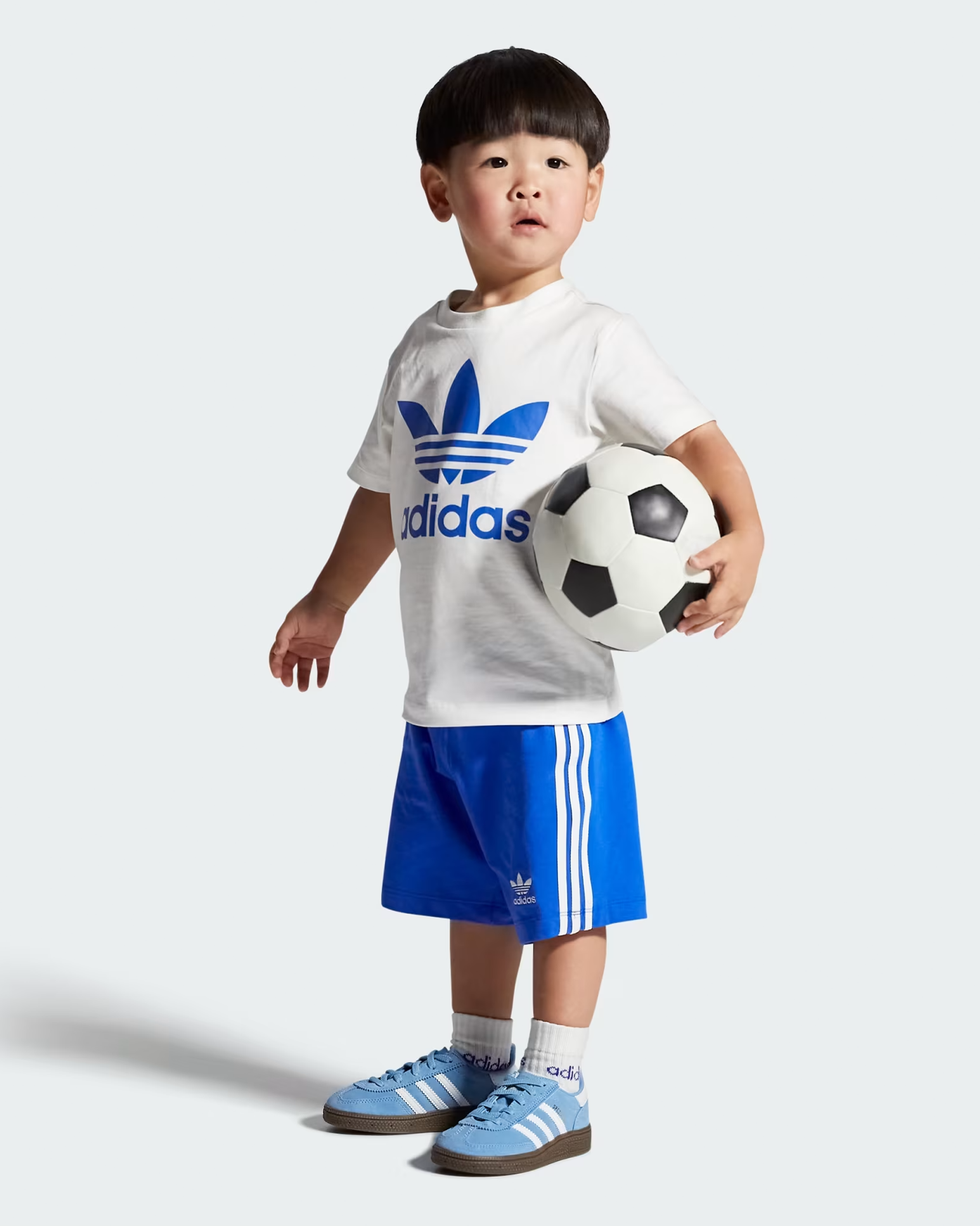 Adidas Kids Handball Spezial CF LT Blue/ Ftw White/Gum