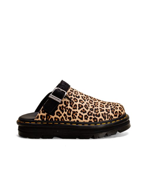Dr. Martens Dr. Martens ZebZag Mule Mini Leopard Spot/Black Hair on/EH Suede