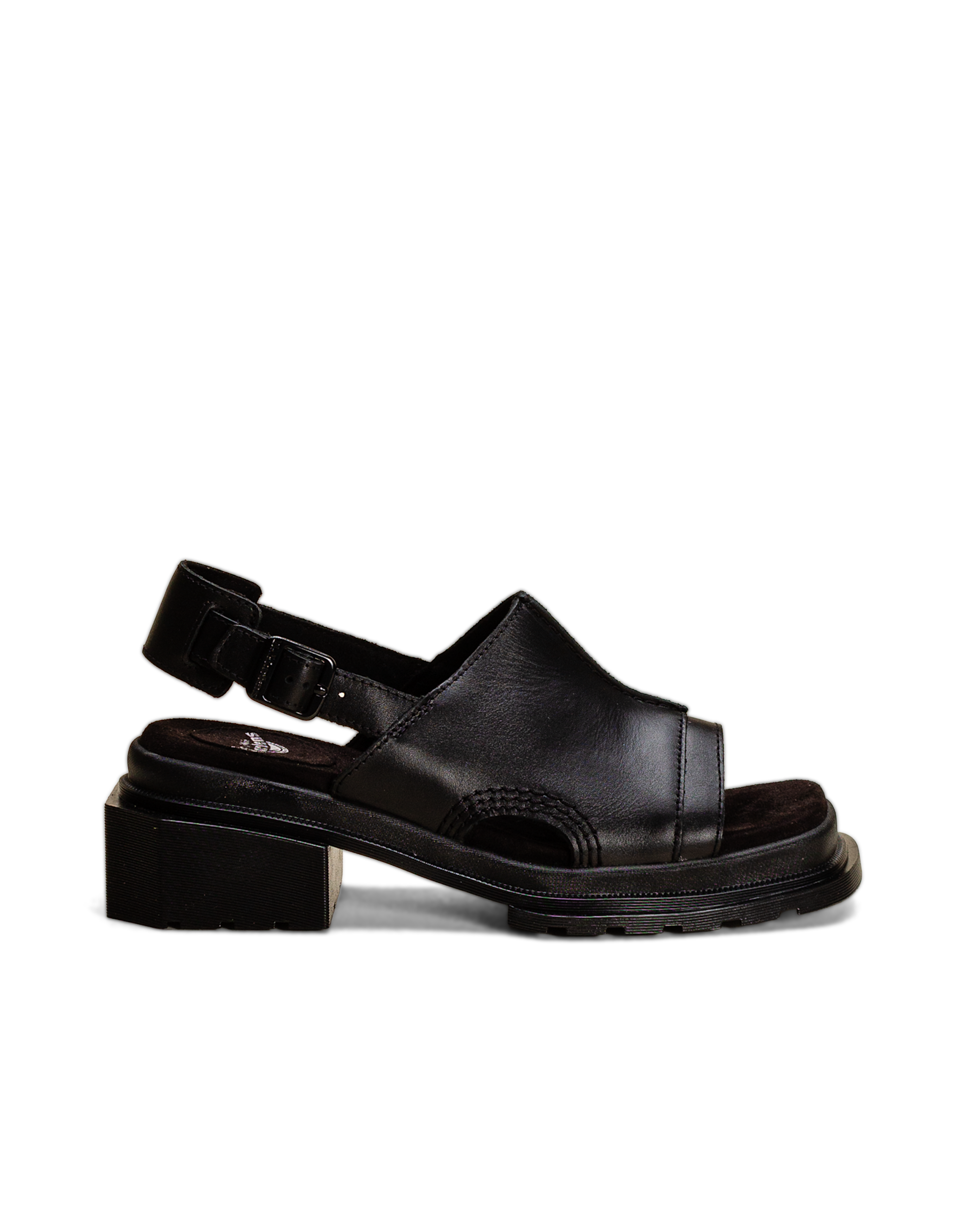 Dr. Martens Maybole Open Toe Black Wanama