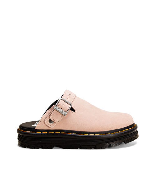 Dr. Martens Dr. Martens ZebZag Mule Powder Pink EH Suede