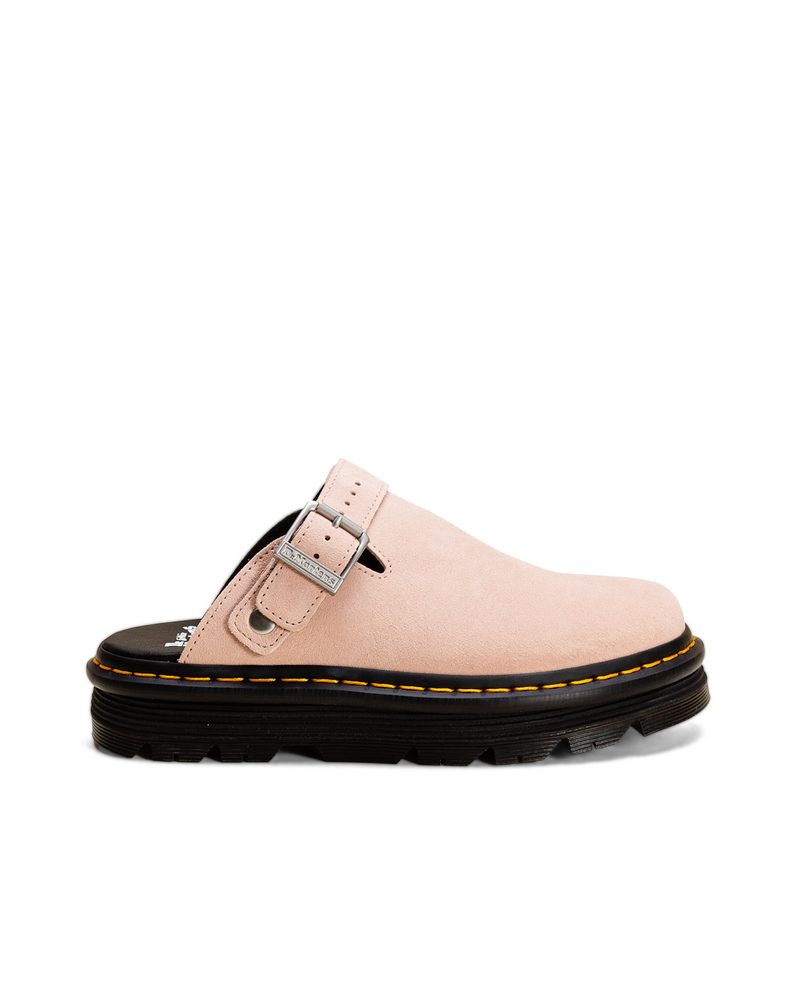 Dr. Martens Dr. Martens ZebZag Mule Powder Pink EH Suede