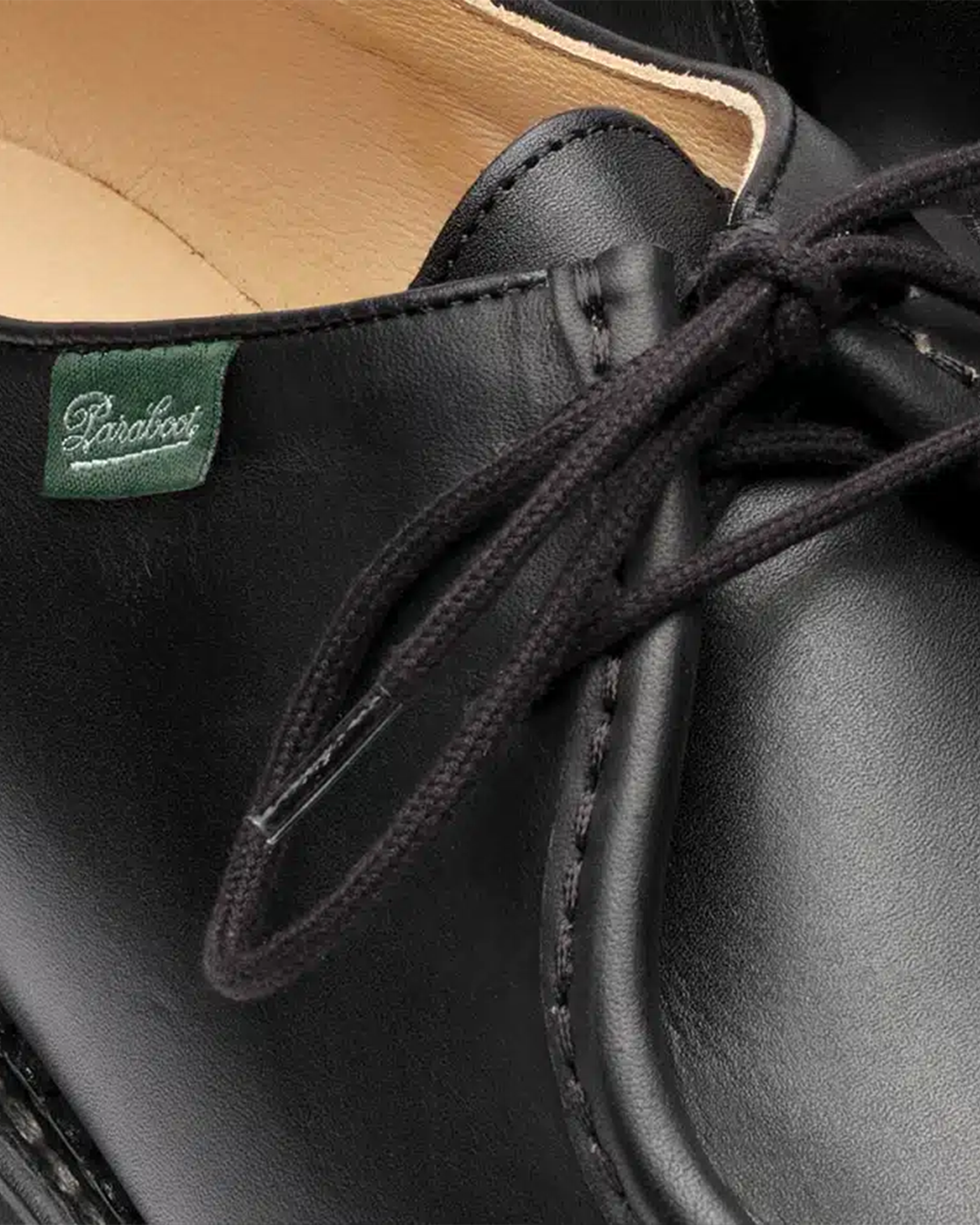 Paraboot Michael Lisse Noir Marche II Noir