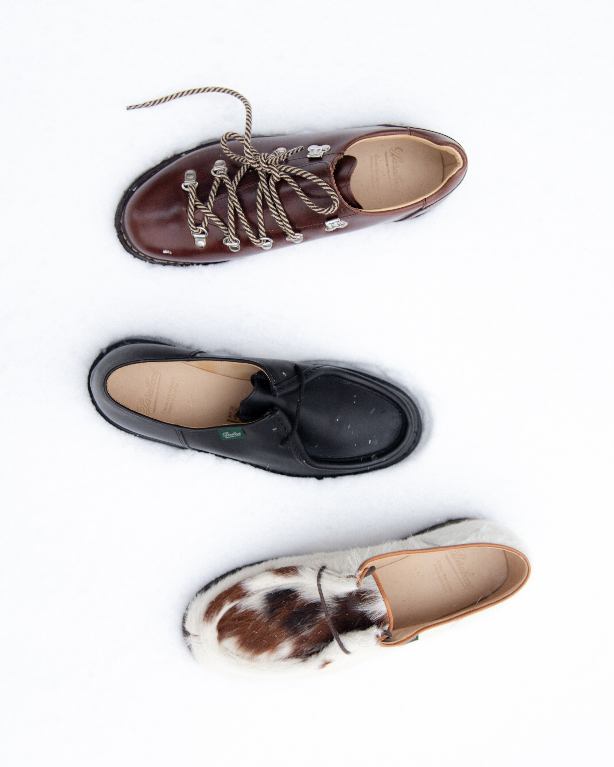 Paraboot Michael Lisse Noir Marche II Noir