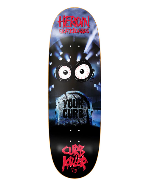 Heroin Skateboards Heroin Curb Killer Deck 10.0"