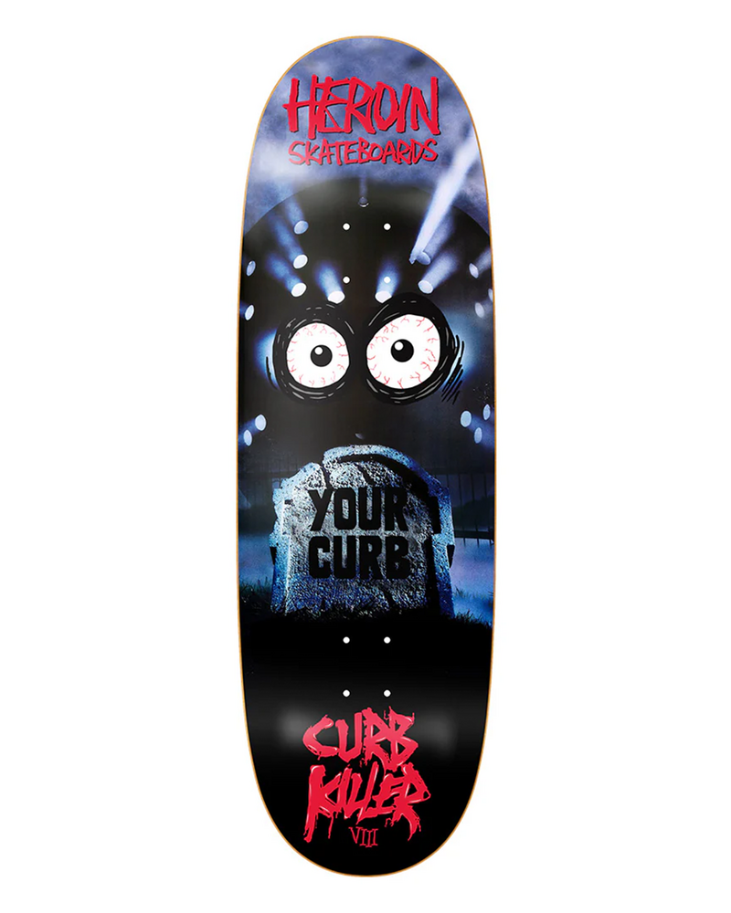 Heroin Skateboards Heroin Curb Killer Deck 10.0"