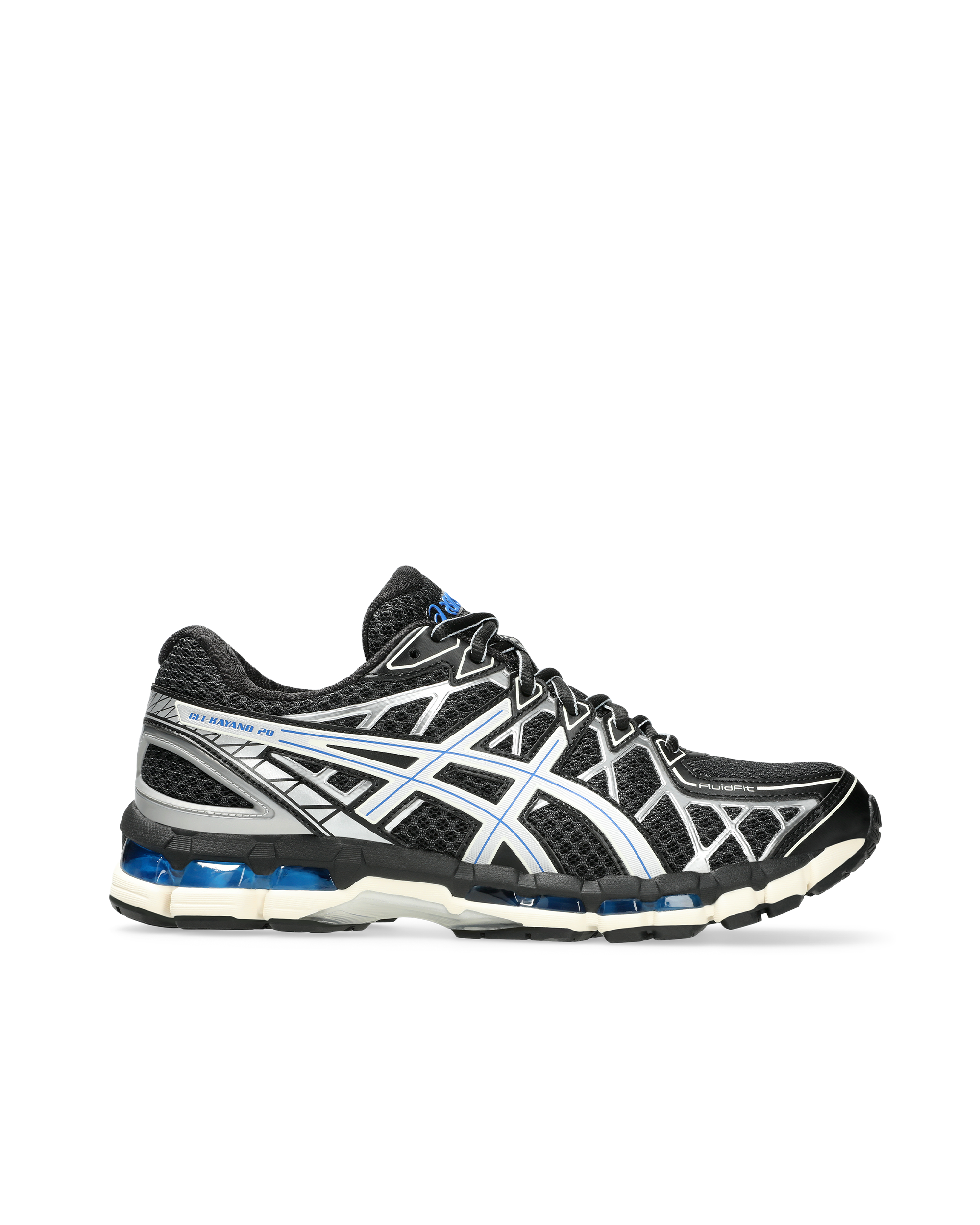 Asics Gel-Kayano 20 - Black/Pure Silver