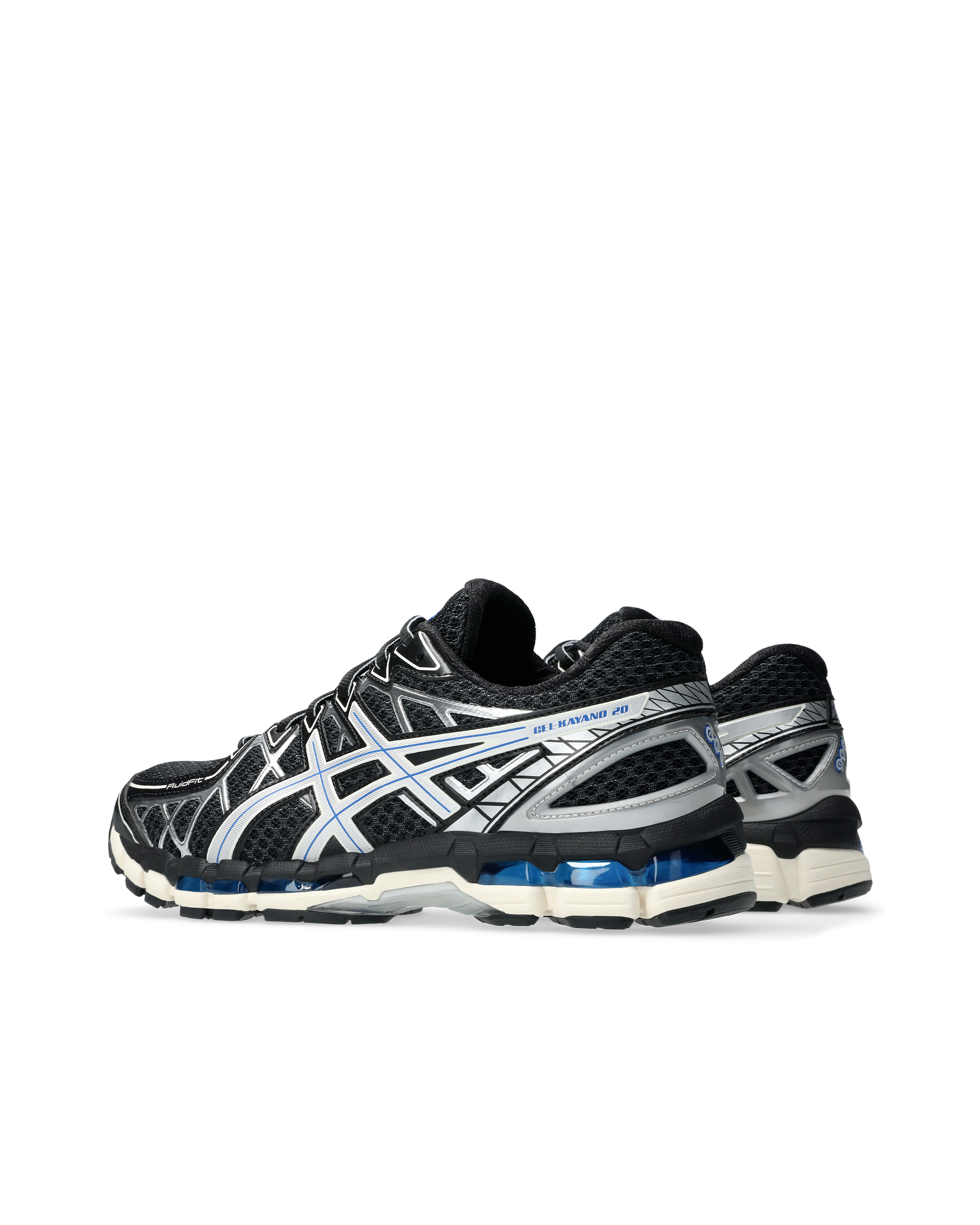 Asics Gel-Kayano 20 - Black/Pure Silver