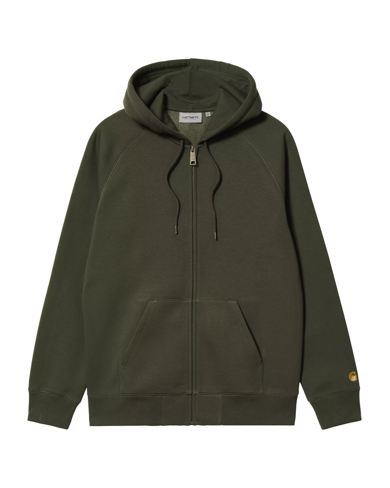 Carhartt WIP Carhartt WIP Hooded Chase Jacket Olive/Gold