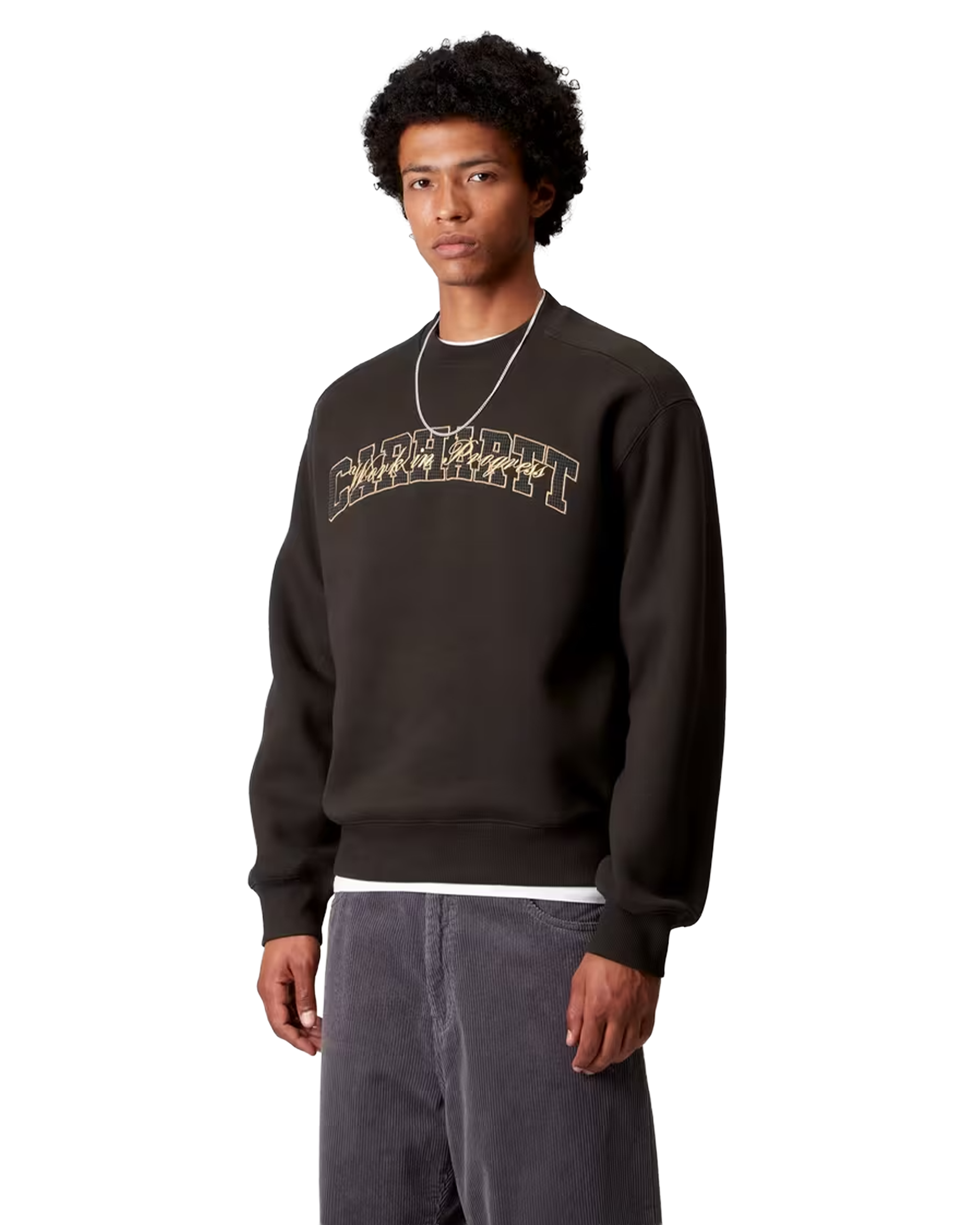 Carhartt WIP Big School Sweater Tobacco