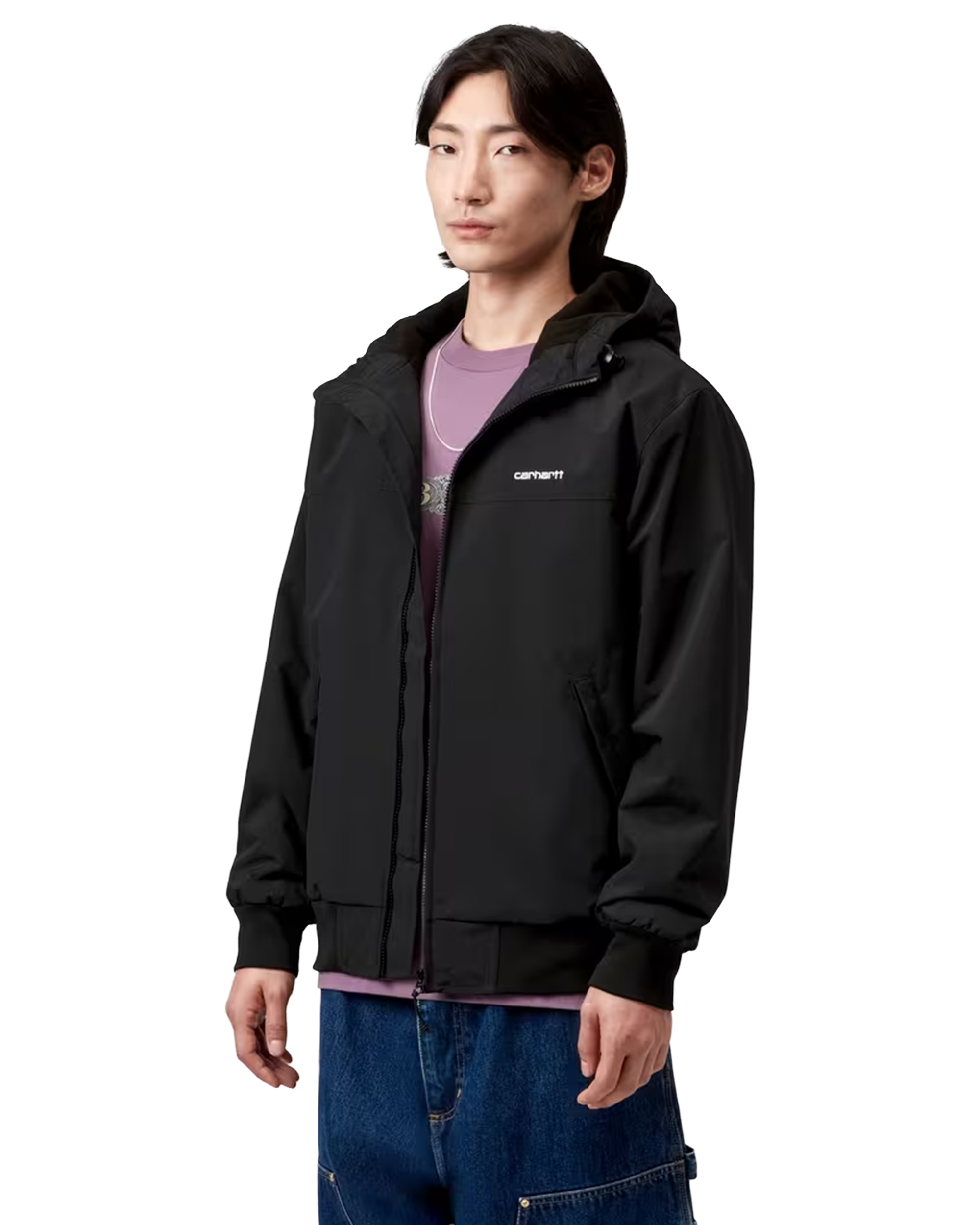 Carhartt WIP Sail Jacket Black / White