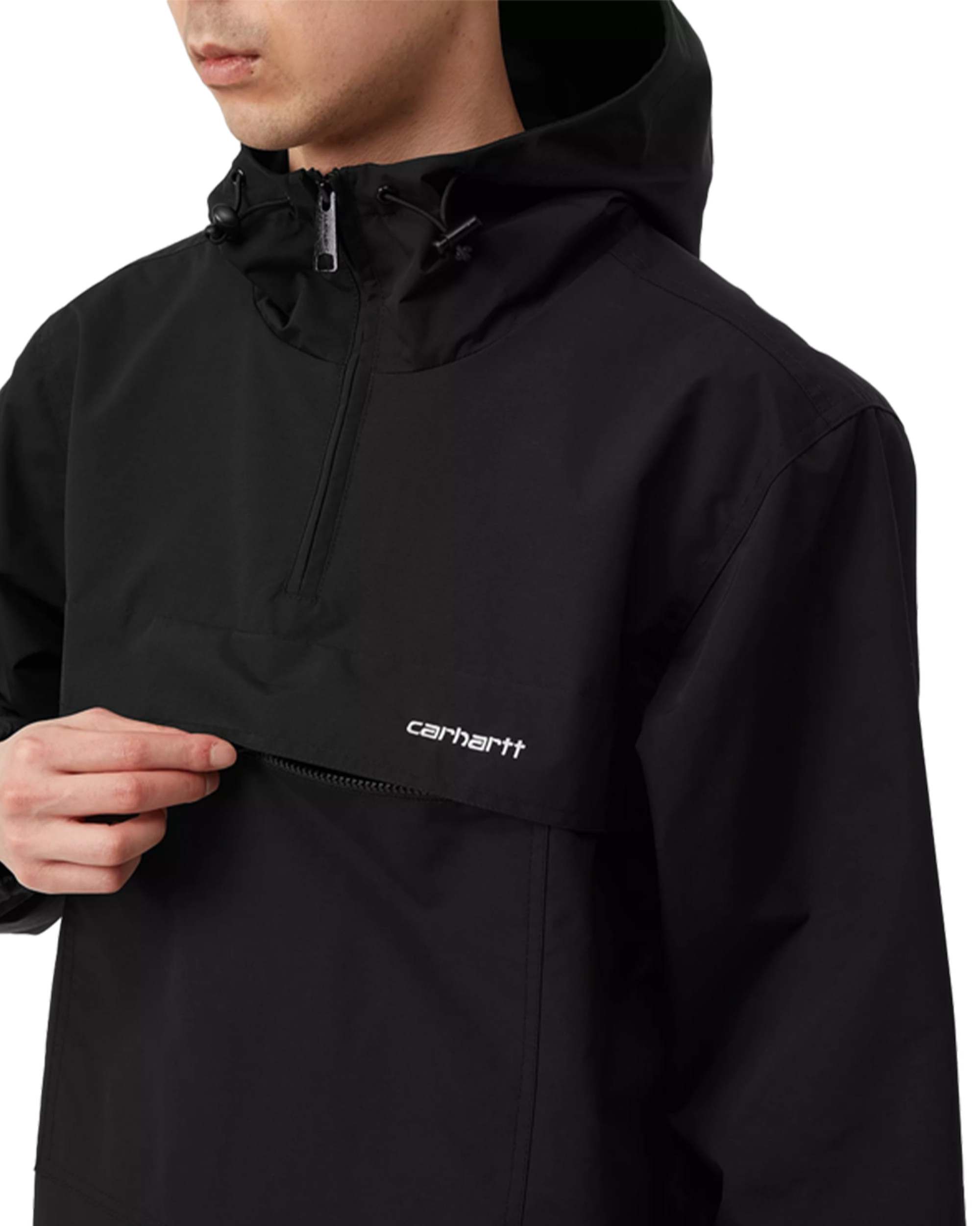 Carhartt WIP Windbreaker Pullover Nylon  Black/White