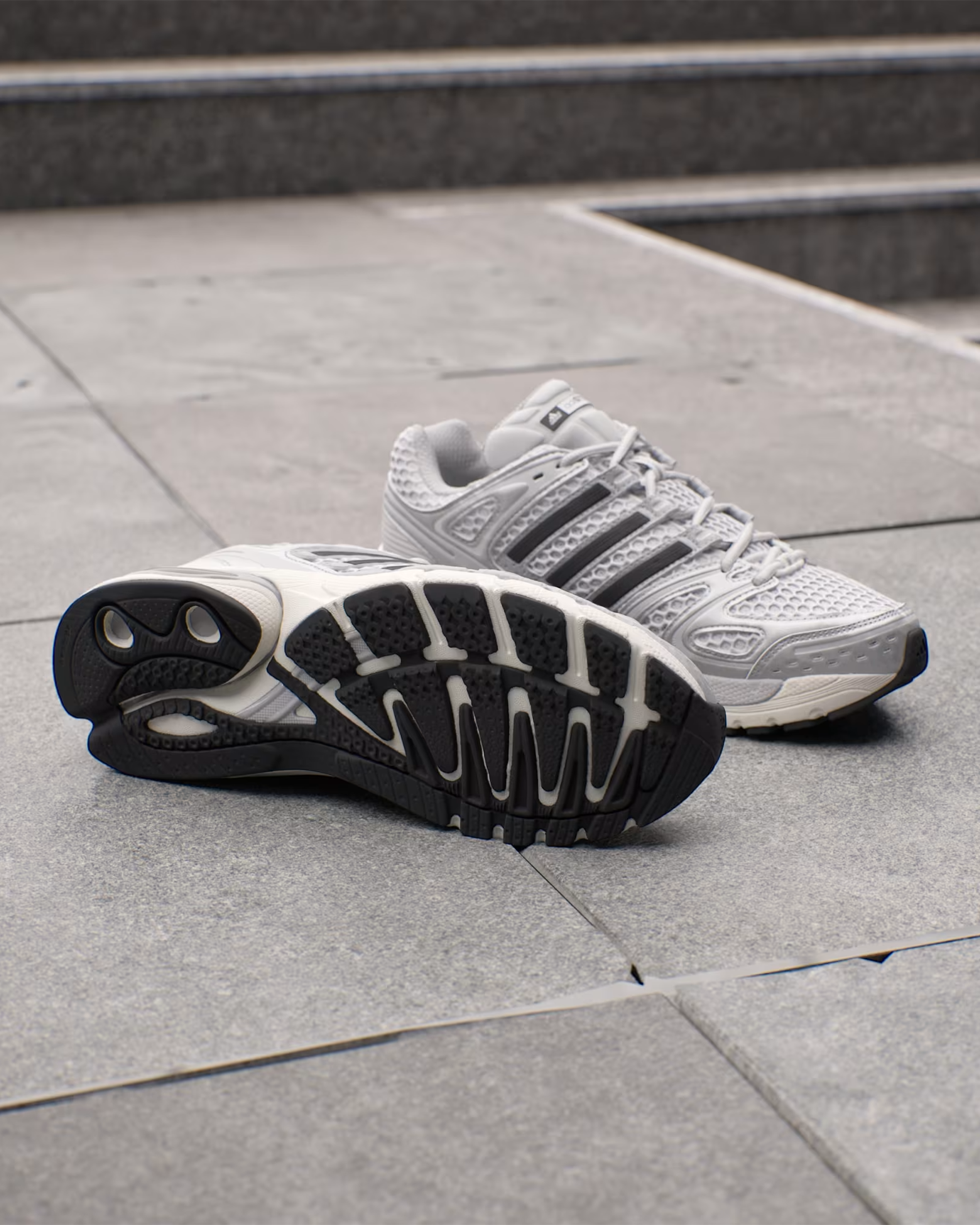 Adidas Adistar Control S - Silver Metallic/Grey one/core black