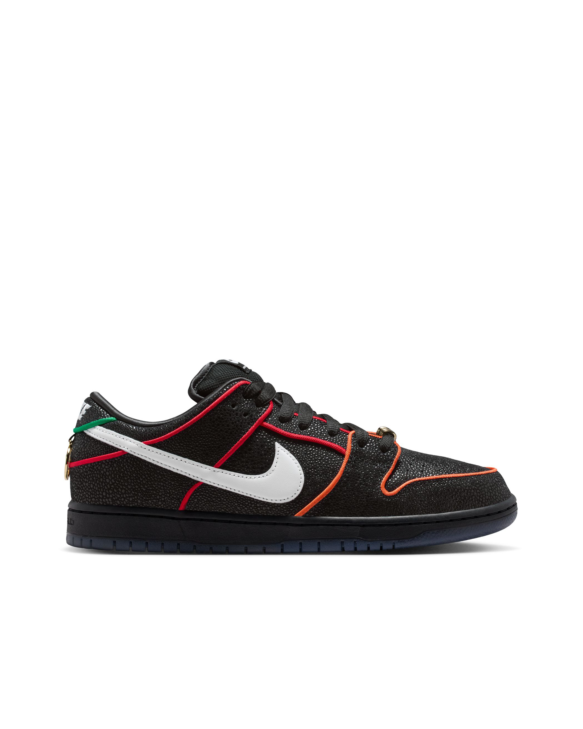 Nike SB Dunk Low Pro x Bronx Girls Skate Black/white-chllng rd-ttl orng