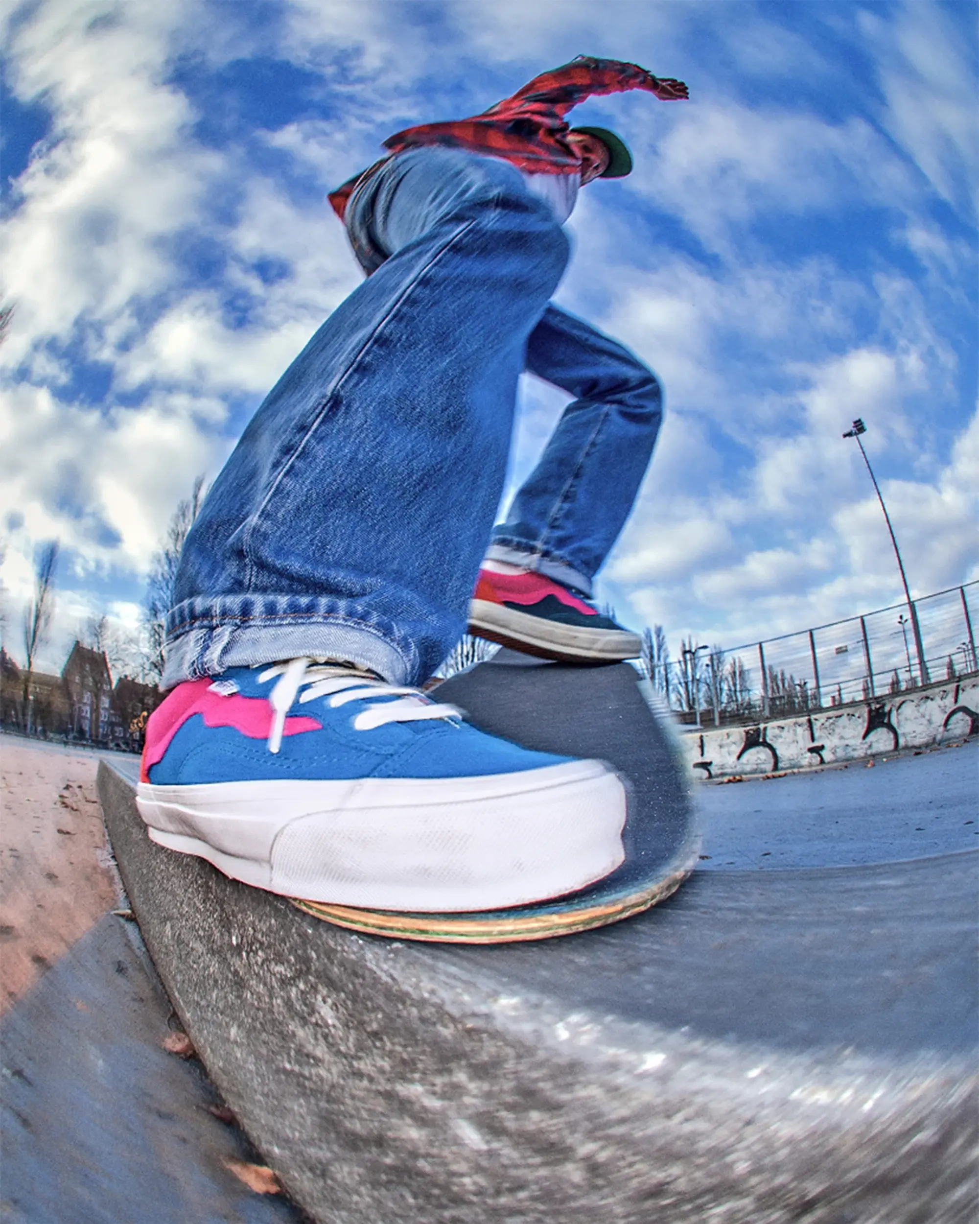 Vans X Parra Old Skool 36 Midnight/Carnine