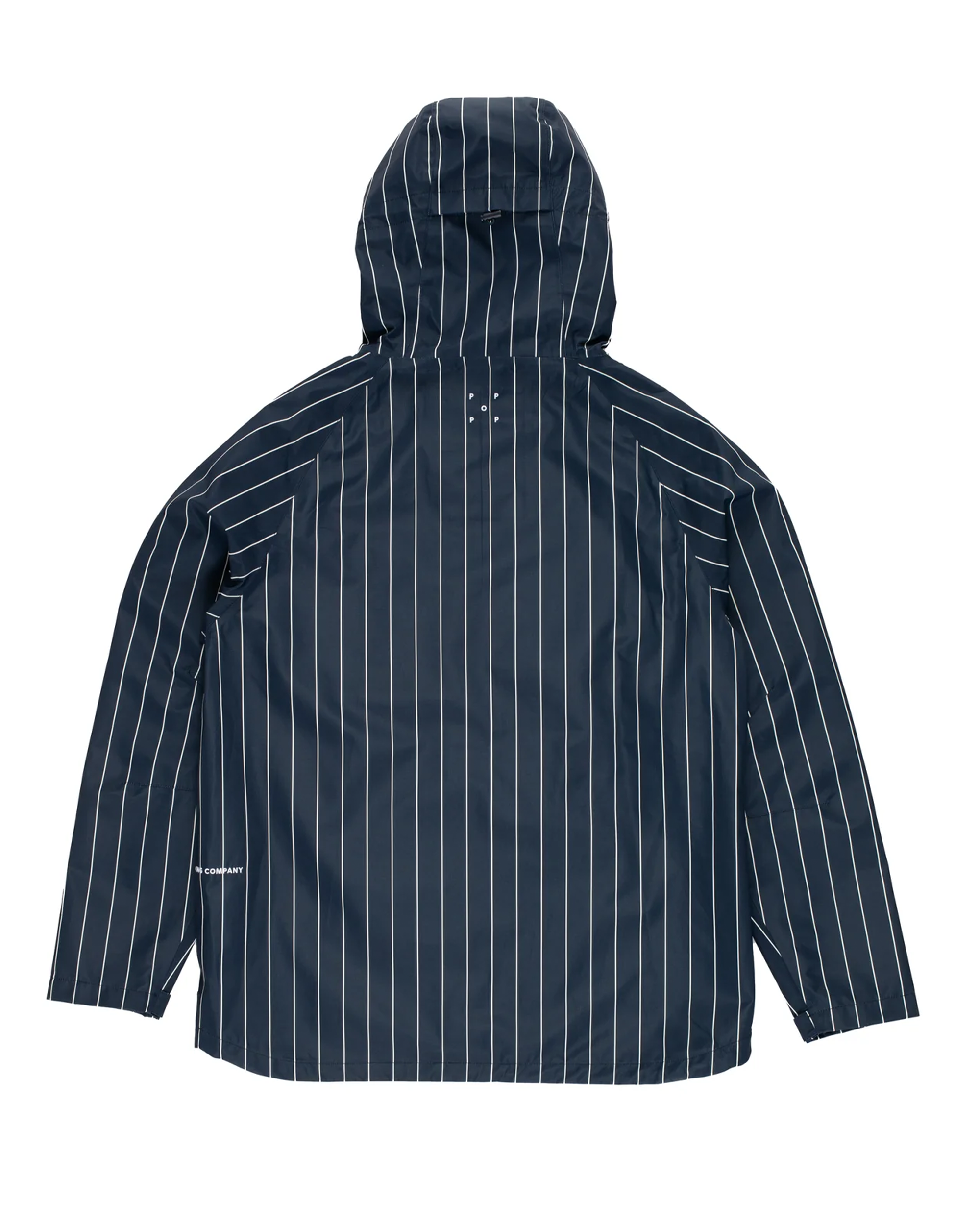 Pop Trading Company Pinstripe Oracle Jacket	Navy/White