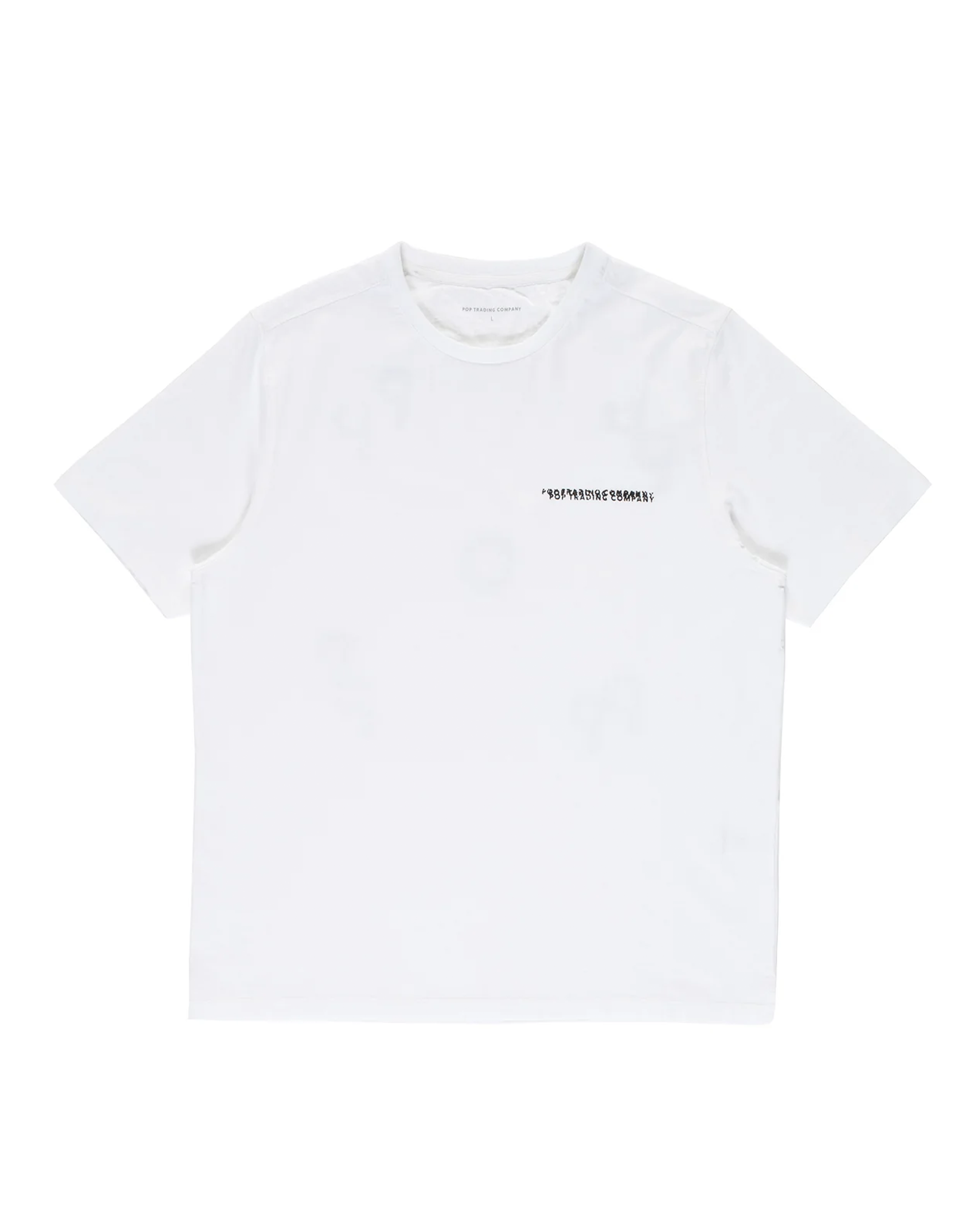 Pop Trading Company Stamp T-Shirt White