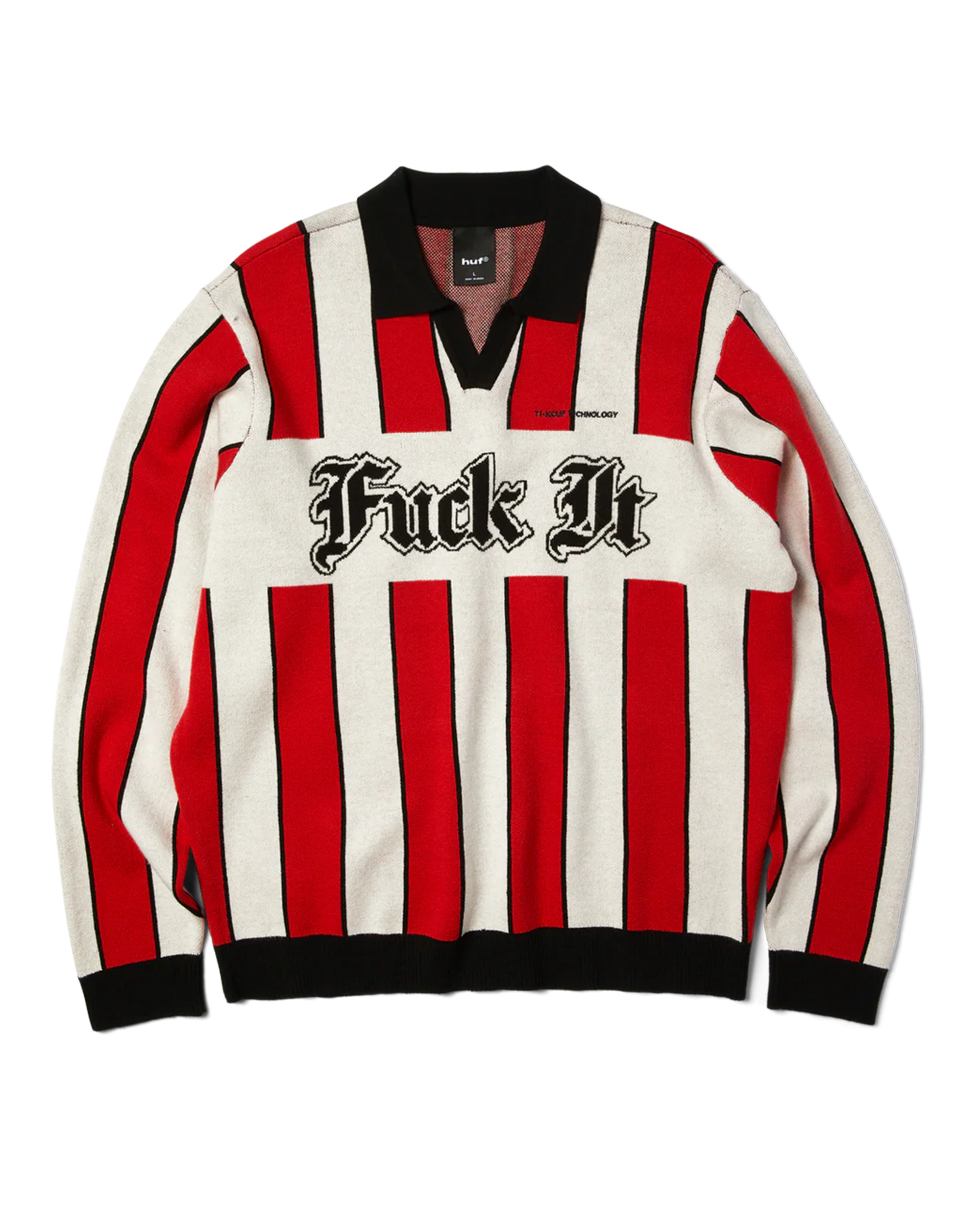 HUF Midfield Jersey Sweater Red