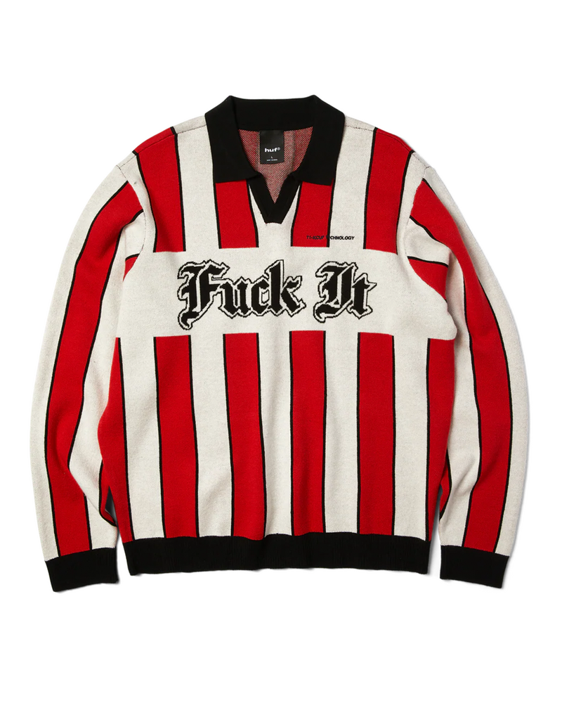 Huf HUF Midfield Jersey Sweater Red