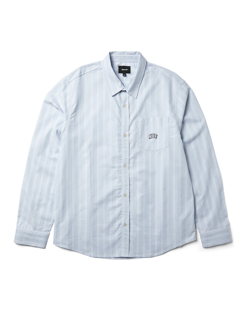 Huf HUF Classic Arch LS Oxford Shirt Light Blue