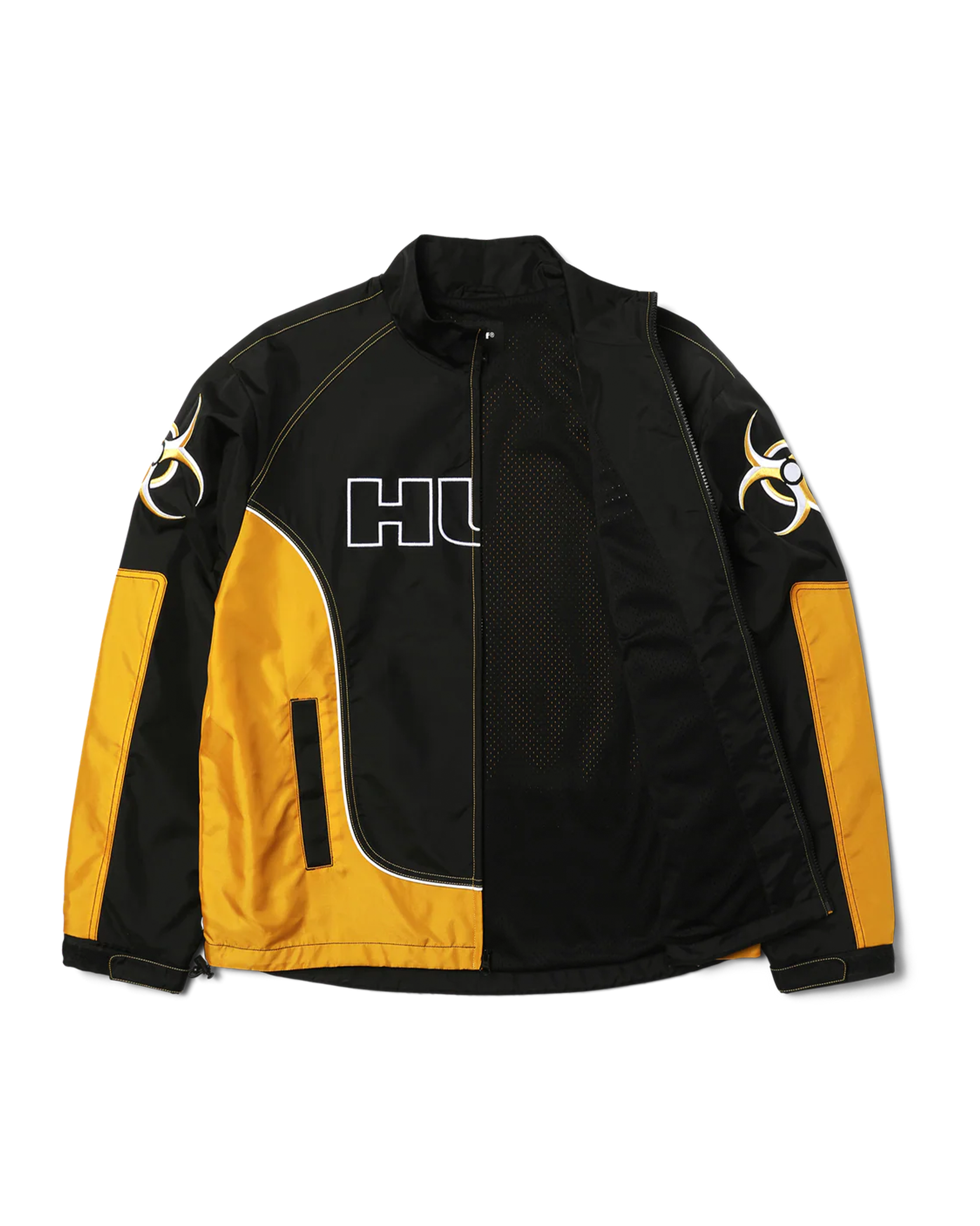 Huf Sector Jacket Black/Yellow