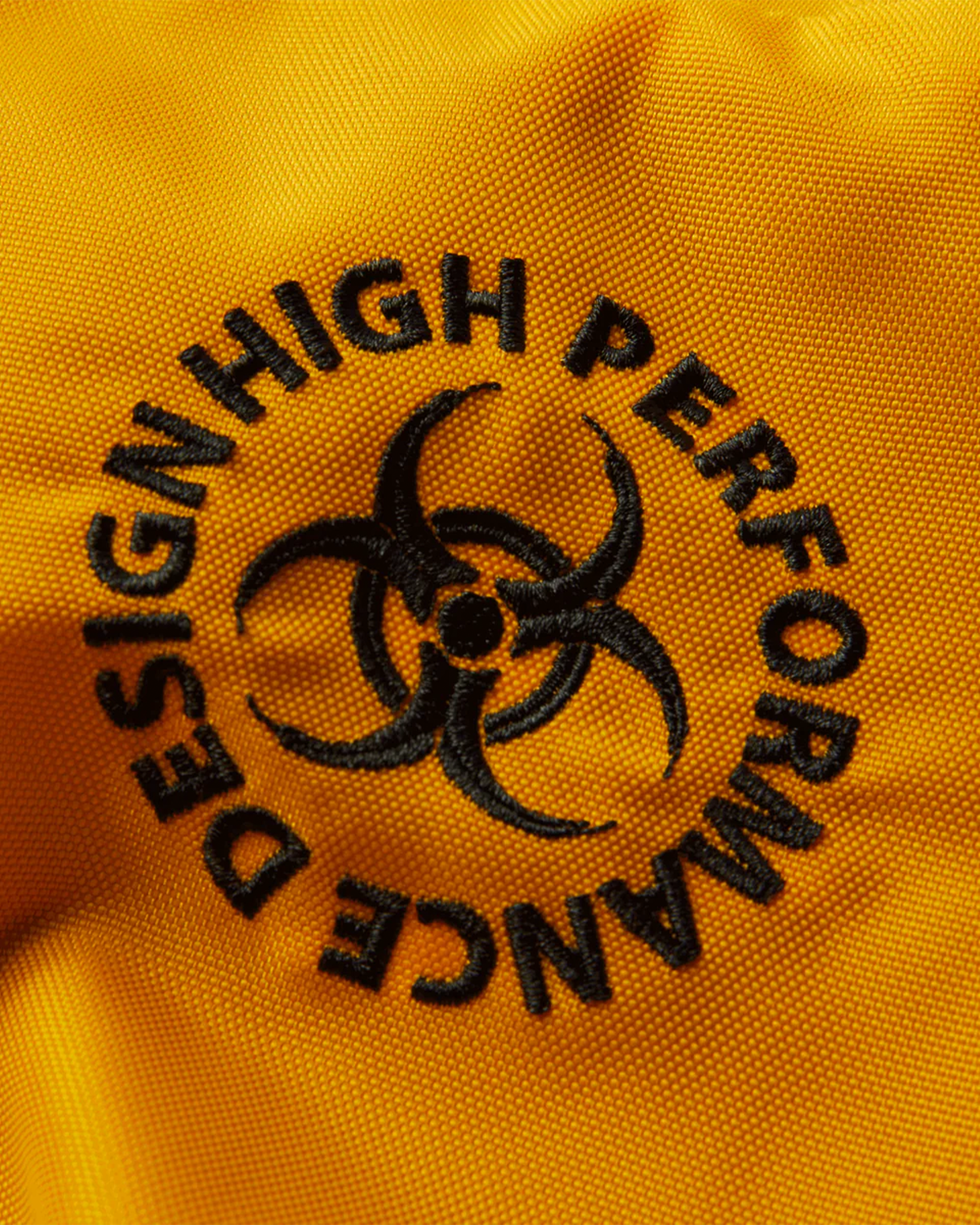 Huf Sector Jacket Black/Yellow