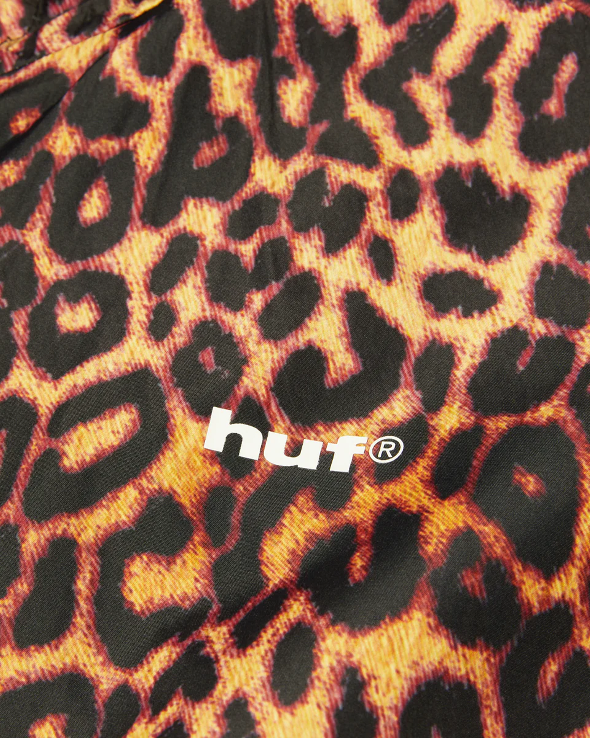 HUF Rainier Printed Shell Jacket - Brown