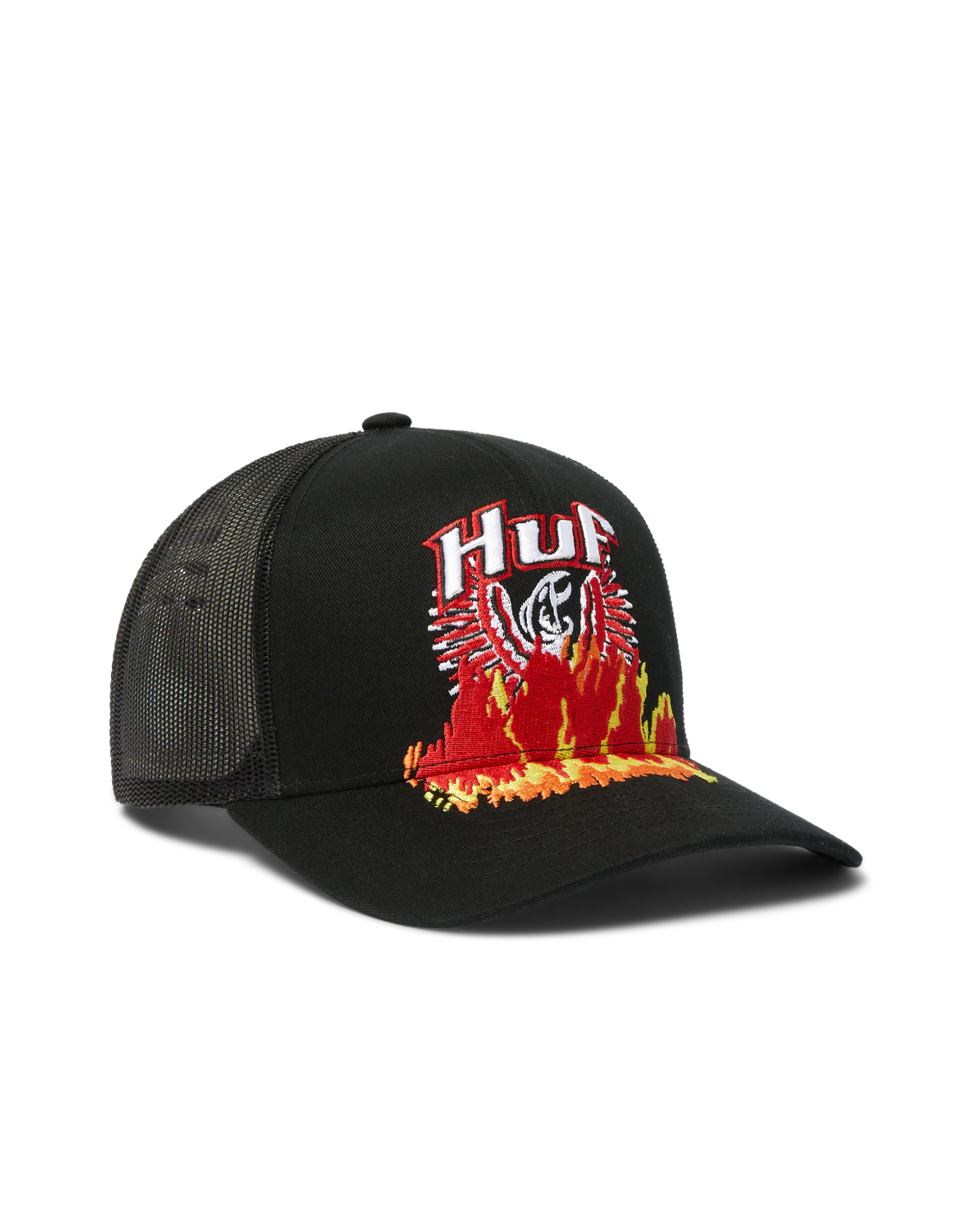 Huf Phoenix Trucker Cap Black