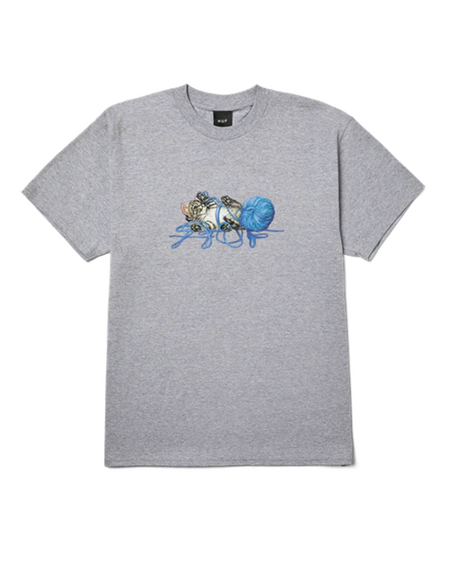 Huf Huf Paws T-shirt Heather Grey