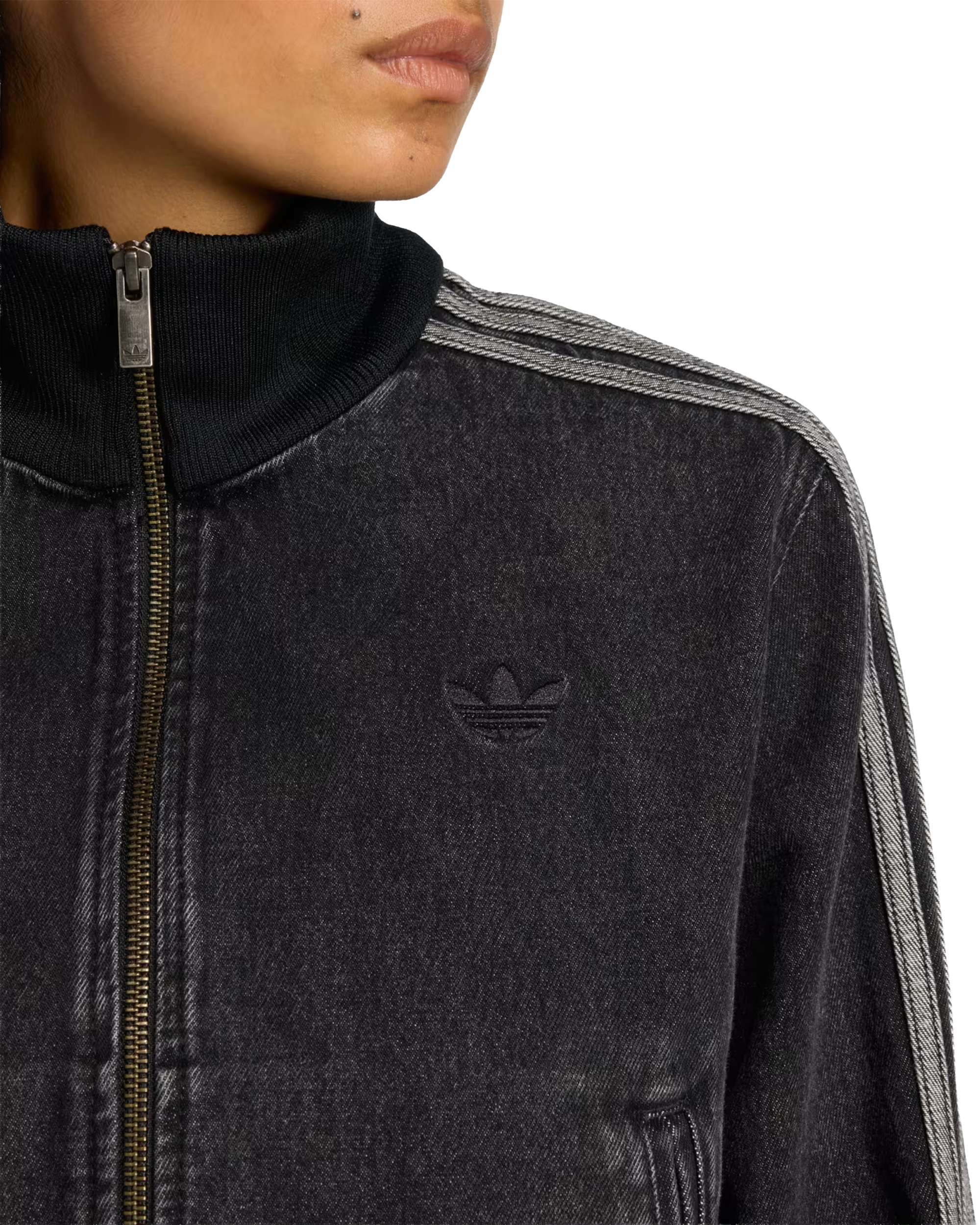 Adidas Firebird Tracktop True Black Denim