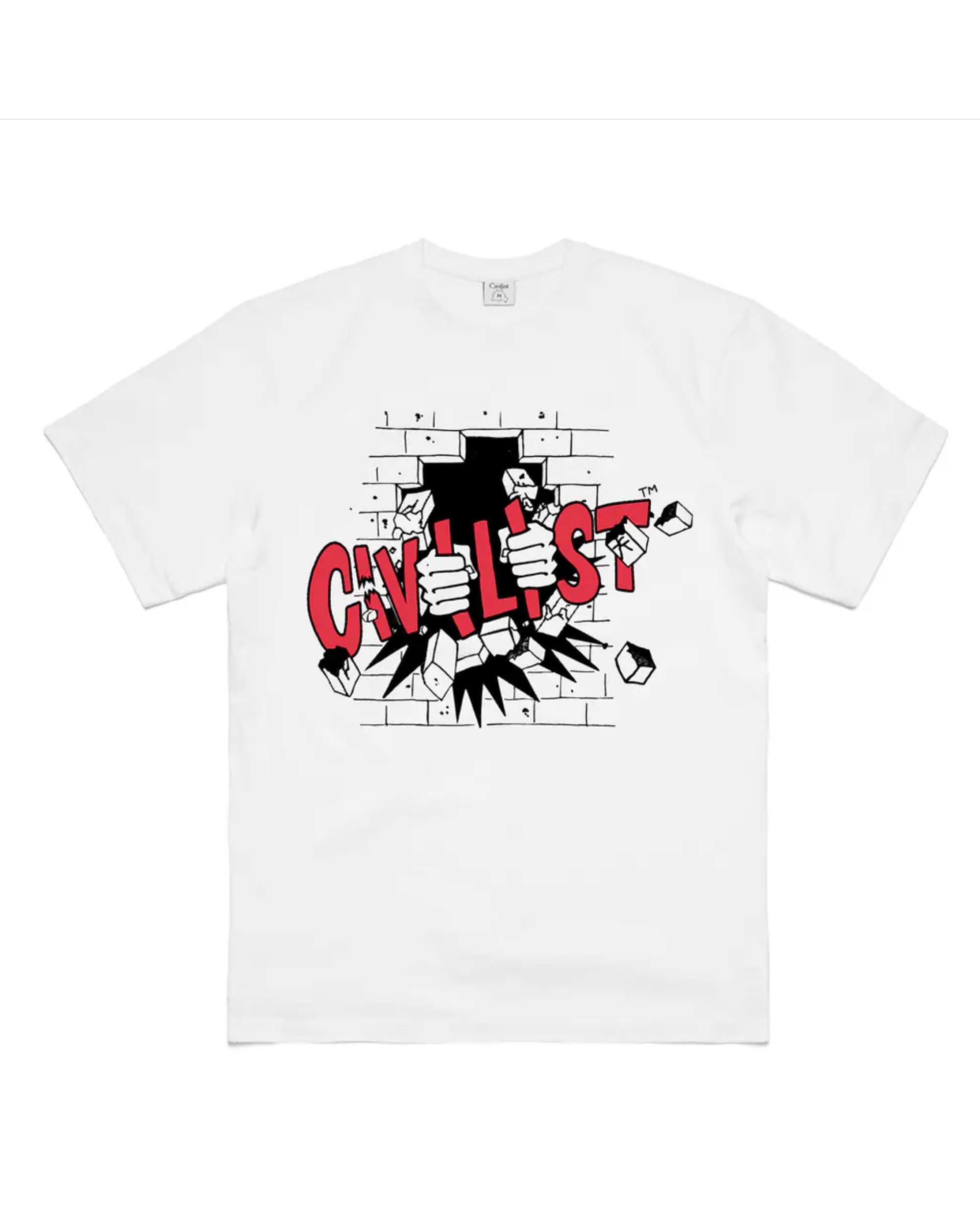 Civilist Break Tee White