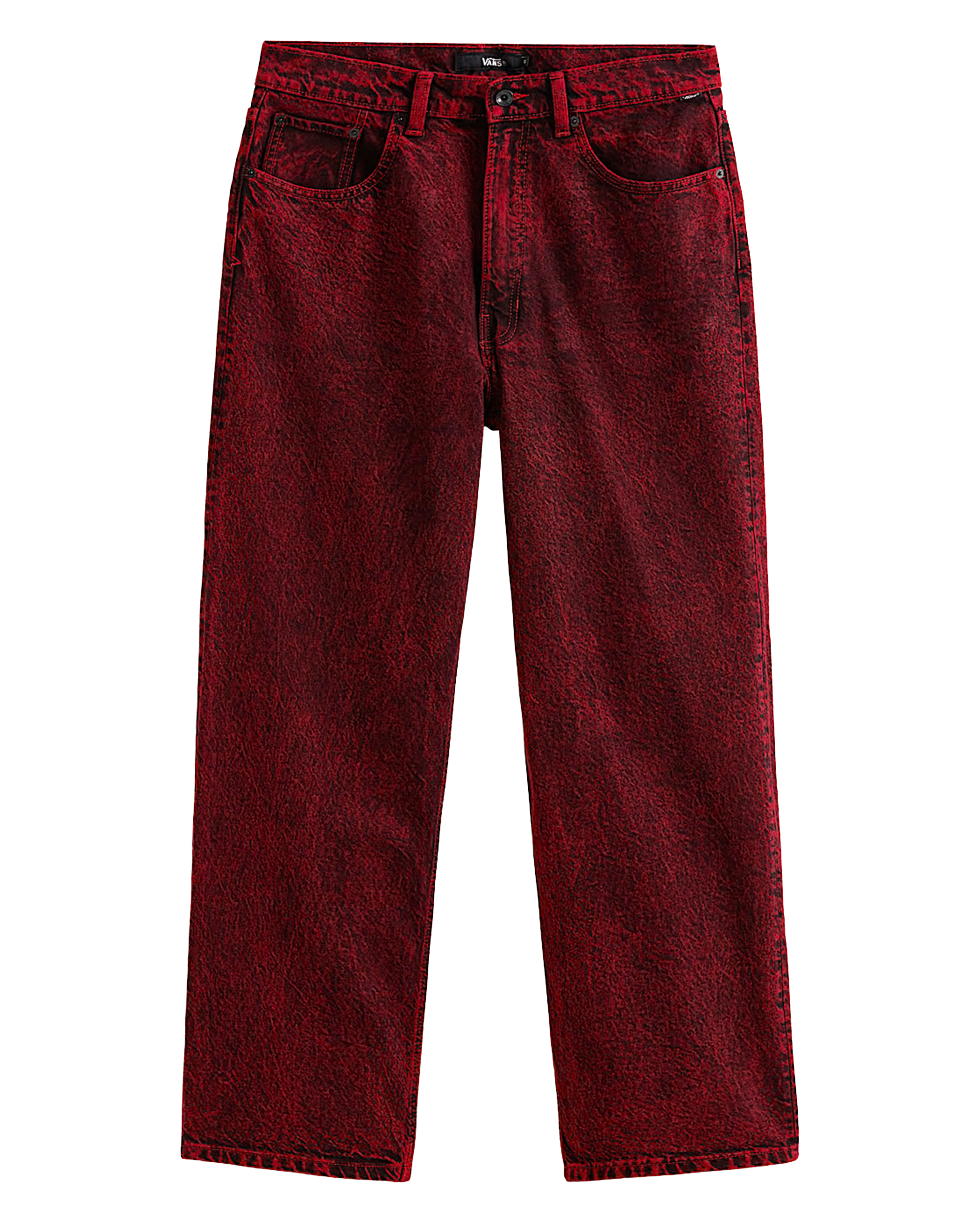 Vans Check-5 Baggy Acid Overdyed Denim Pants Deep Indigo