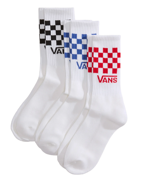 Vans Vans Classic Checkerboard Crewsocks White