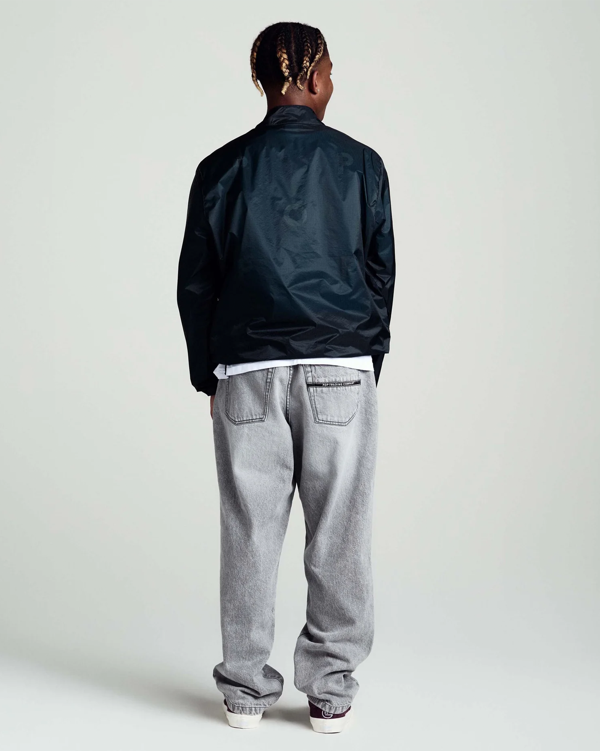 Pop Trading Company Team Jacket Darkest Spruce