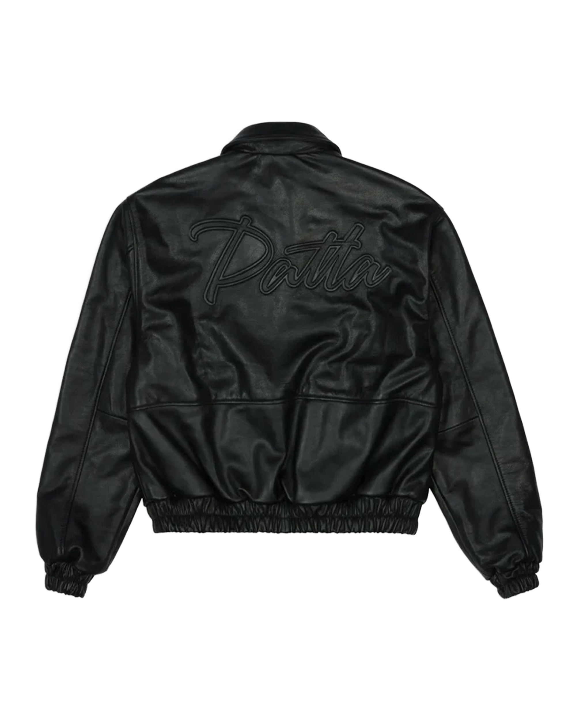 Patta Leather Bomber Jacket