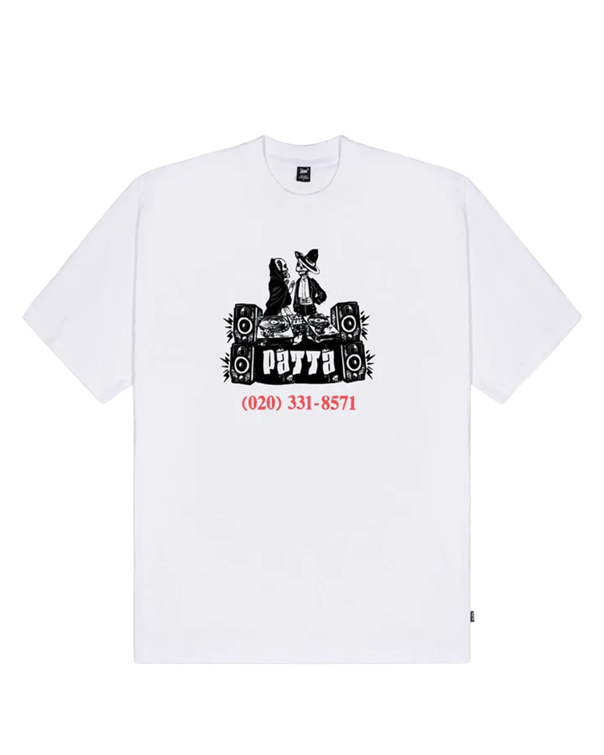 Patta DJ Skully T-Shirt