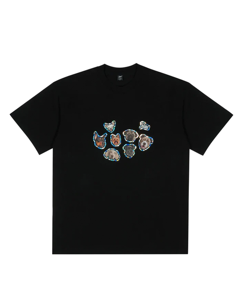 Patta Patta Dogs T-Shirt Black