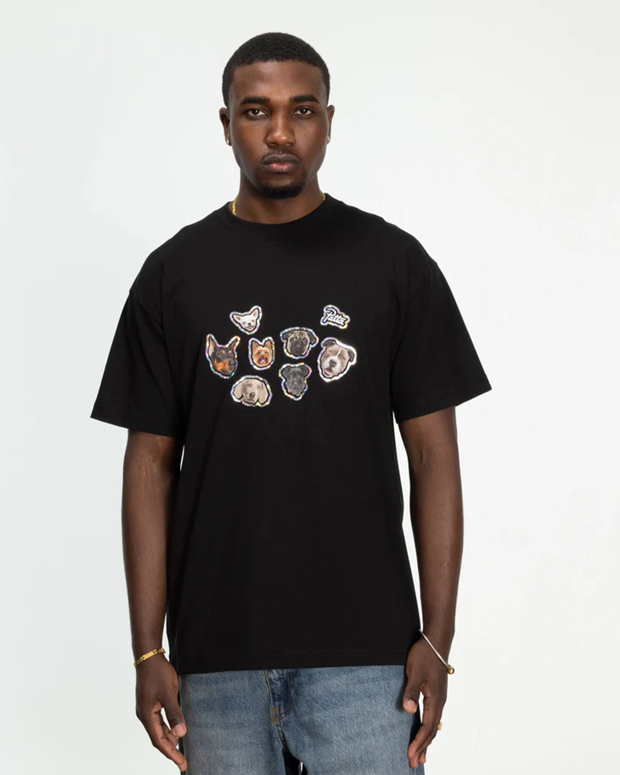 Patta Dogs T-Shirt Black