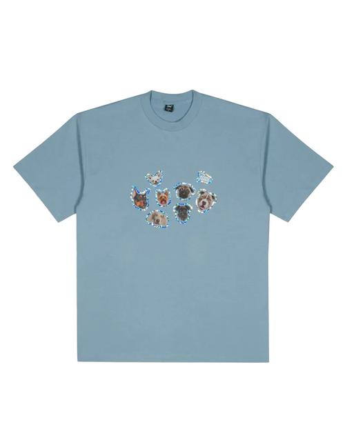 Patta Patta Dogs T-Shirt Blue