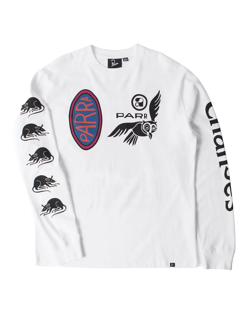 Parra Parra Team Changes Longsleeve T-shirt White