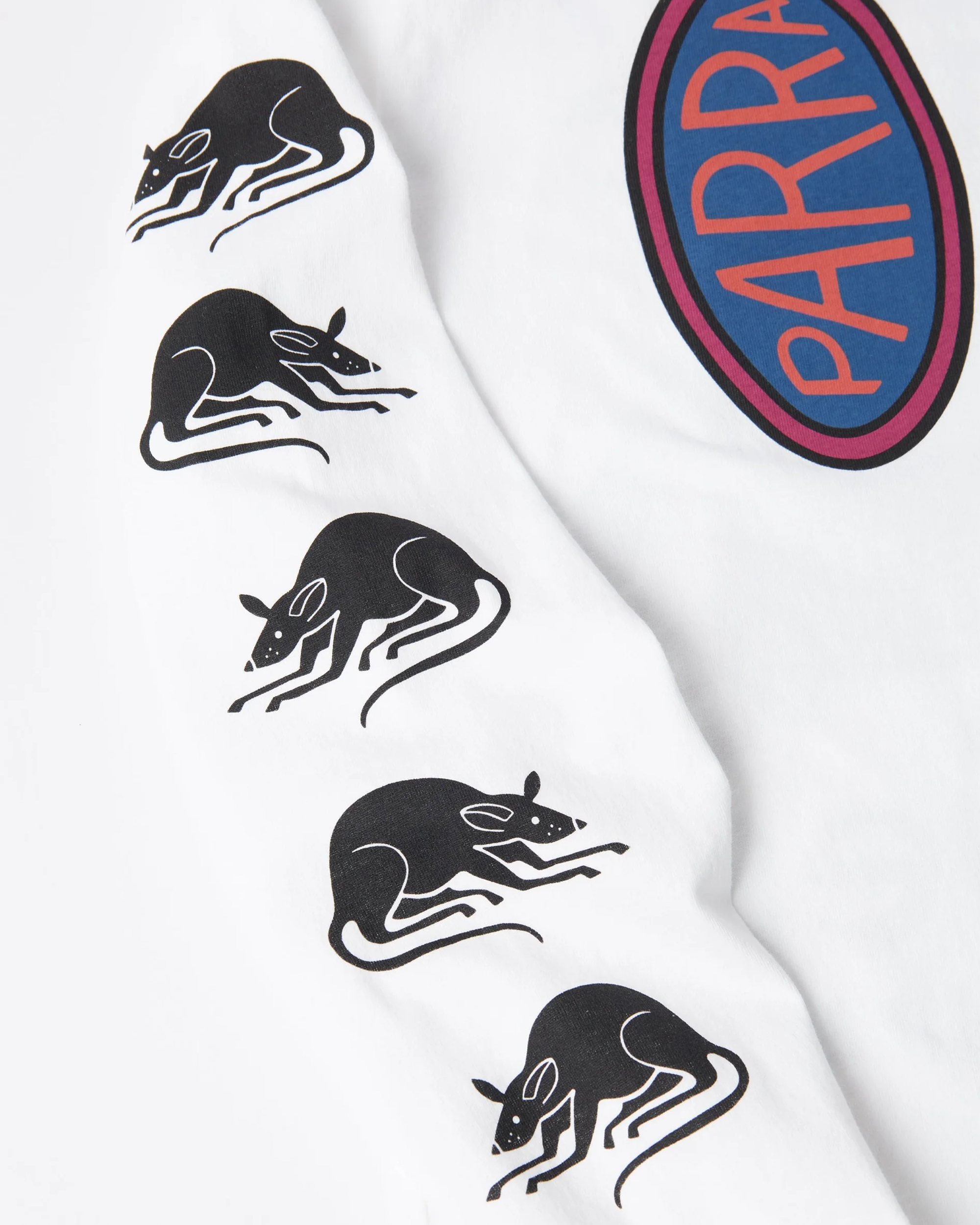 Parra Team Changes Longsleeve T-shirt White