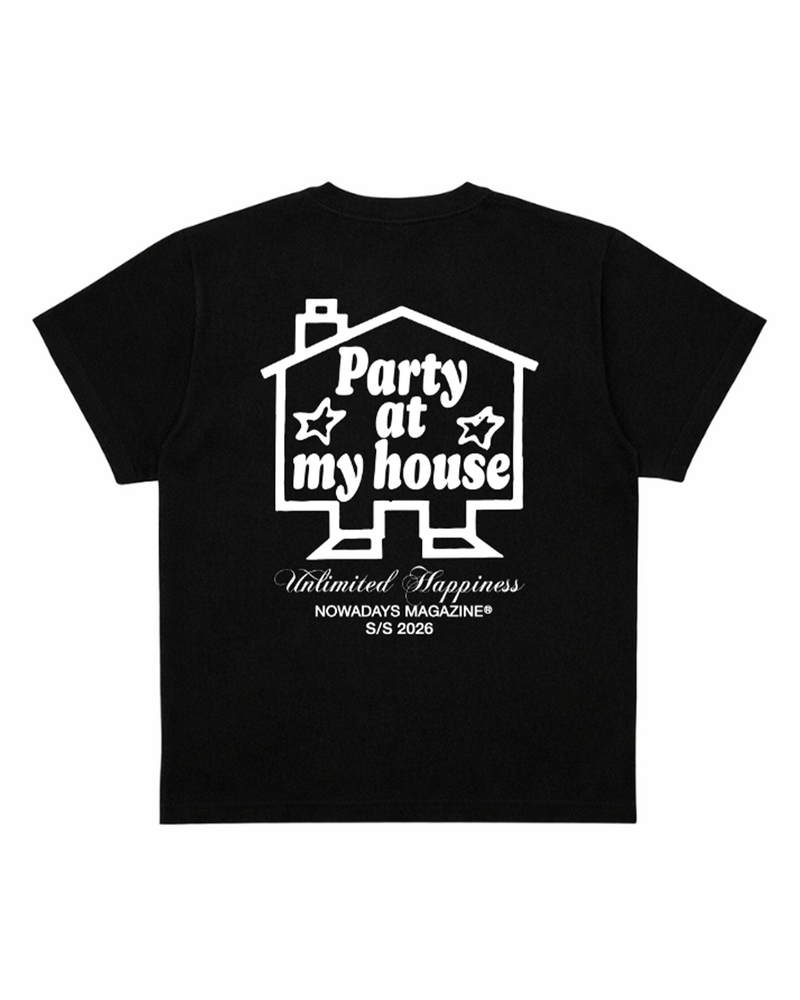 Nowadays Magazine Nowadays T-Shirt Houseparty Black