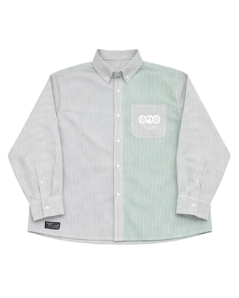 Nowadays Magazine Nowadays Oxford UH Shirt Green/Light Blue