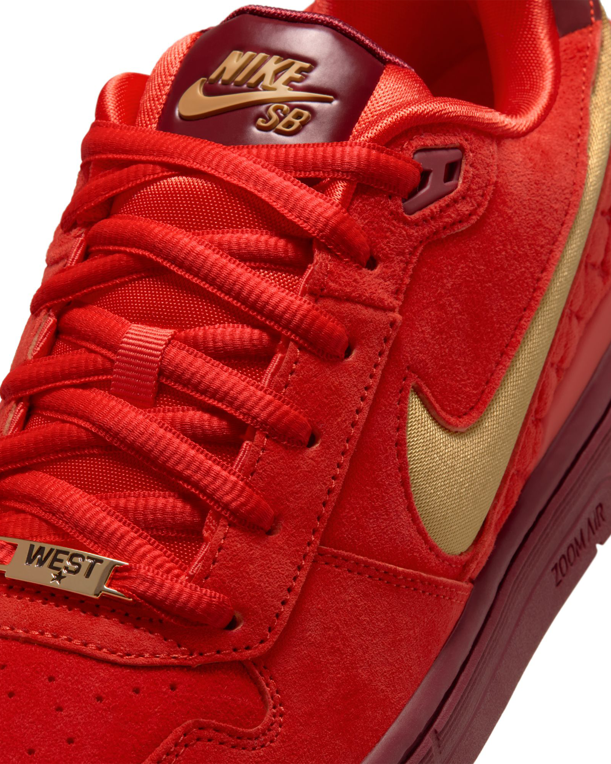 Nike SB Zoom Air Paul Rodriguez QS Low Habanero Red/Team Red