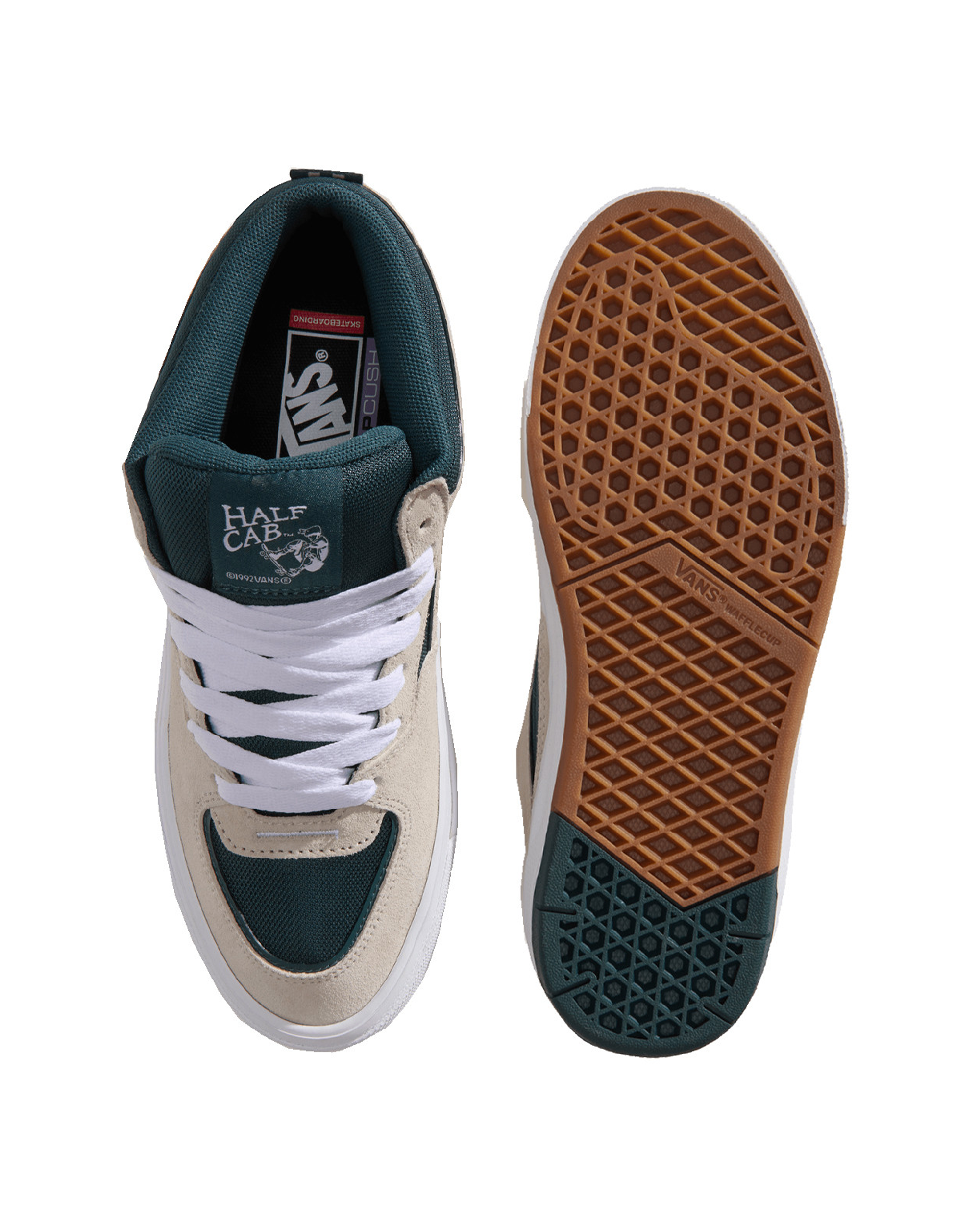 Vans Skate Halfcab Wafflecup Oatmeal/Deep Teal
